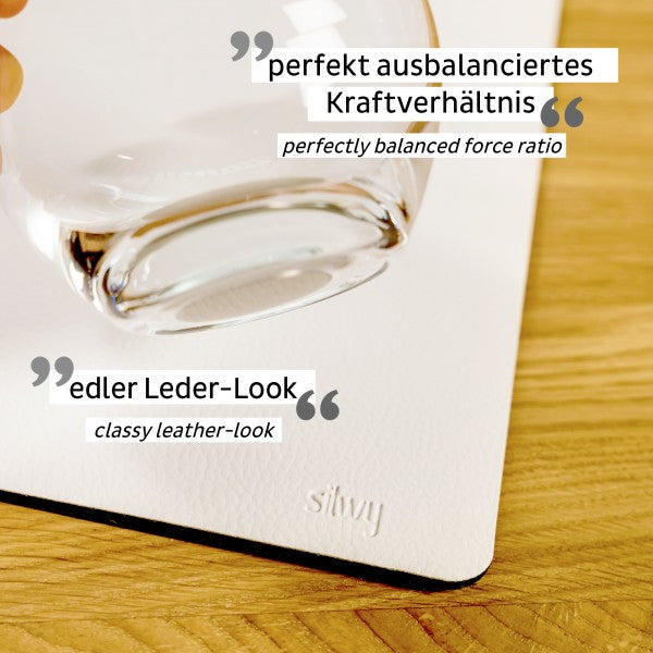 Silwy Untersatz – Kunststoff, weiss, rutschfest, zum selber zuschneiden, 40 × 27 cm