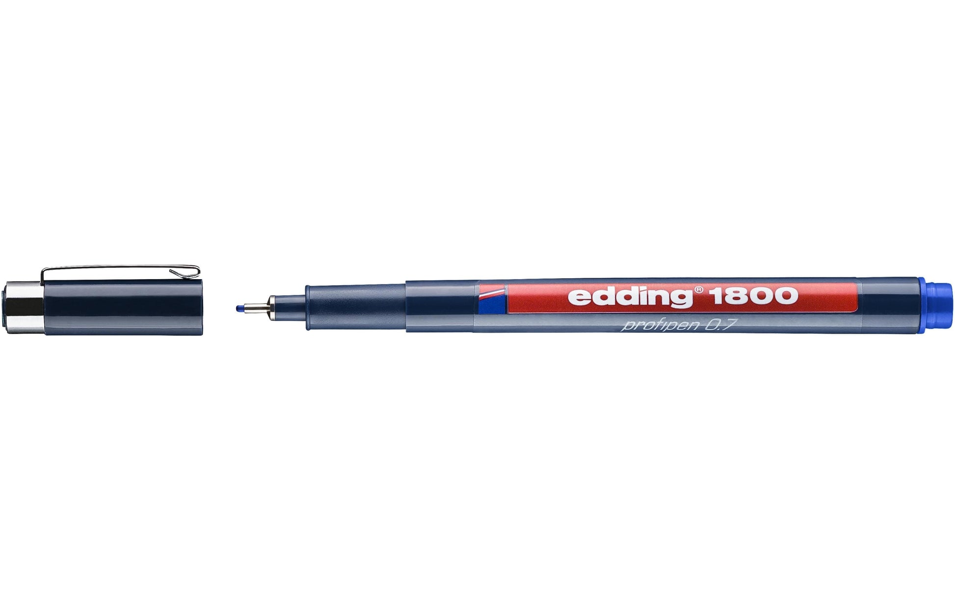 Edding 1800 Fineliner 0,7 mm – blau – wasserfest, dokumentenecht