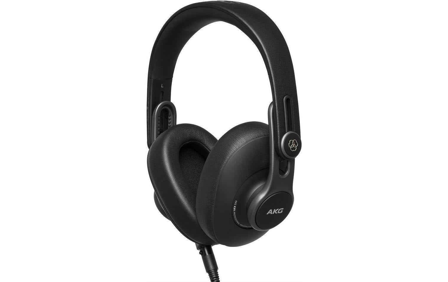 AKG K371 – Over-Ear Studiokopfhörer – geschlossen, kabelgebunden, abnehmbares Kabel – schwarz