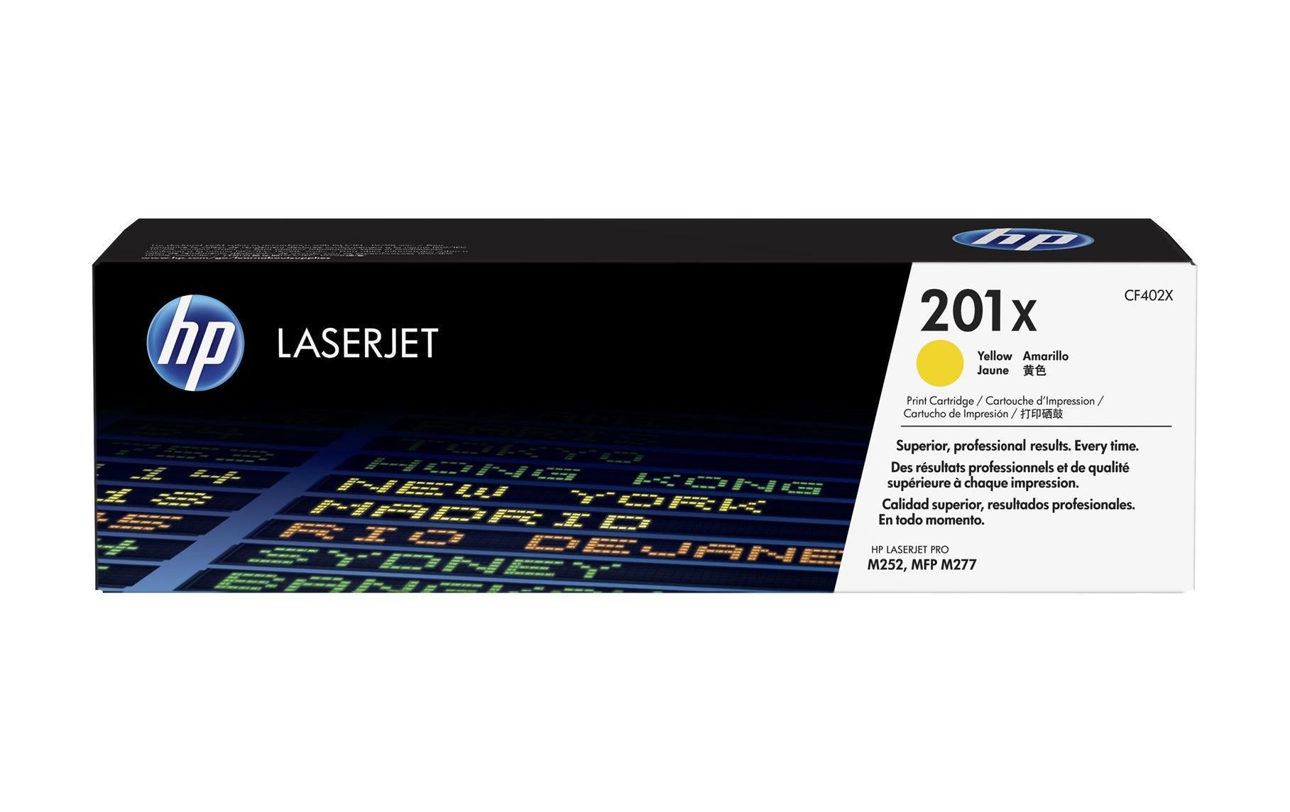 HP Toner 201X – gelb, 2300 Seiten