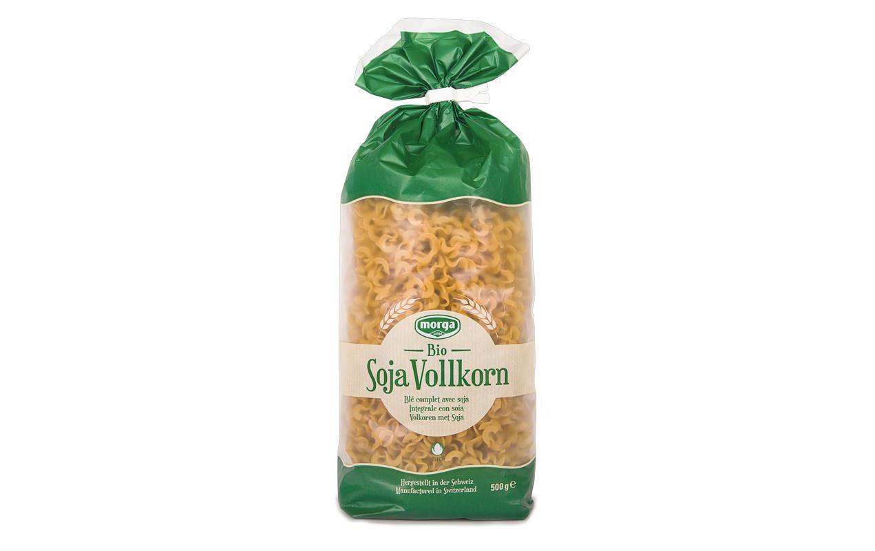 Morga Krausnüdeli Soja – Bio, Vollkorn – 500 g
