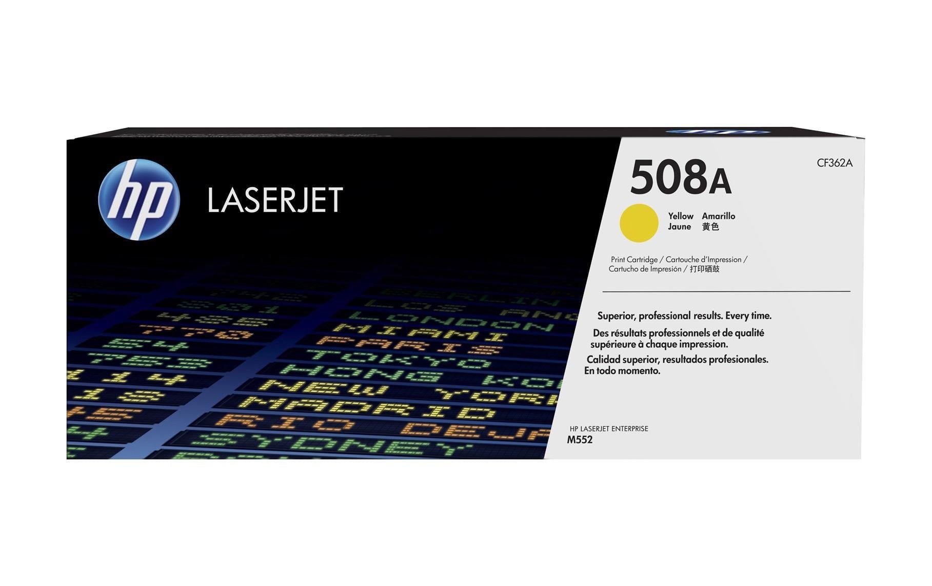 HP Toner 508A – gelb, 5000 Seiten