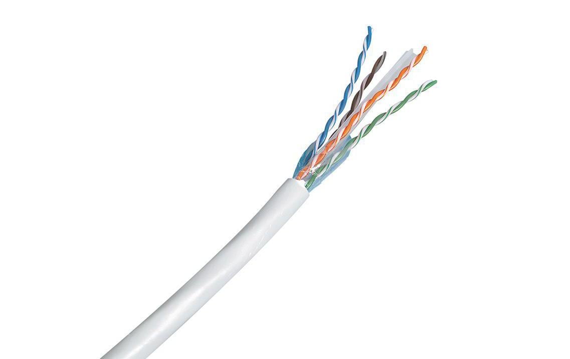 R&M R814601 Verlegekabel – 305 m, Weiss, UTP, LSZH – 1 Stk.