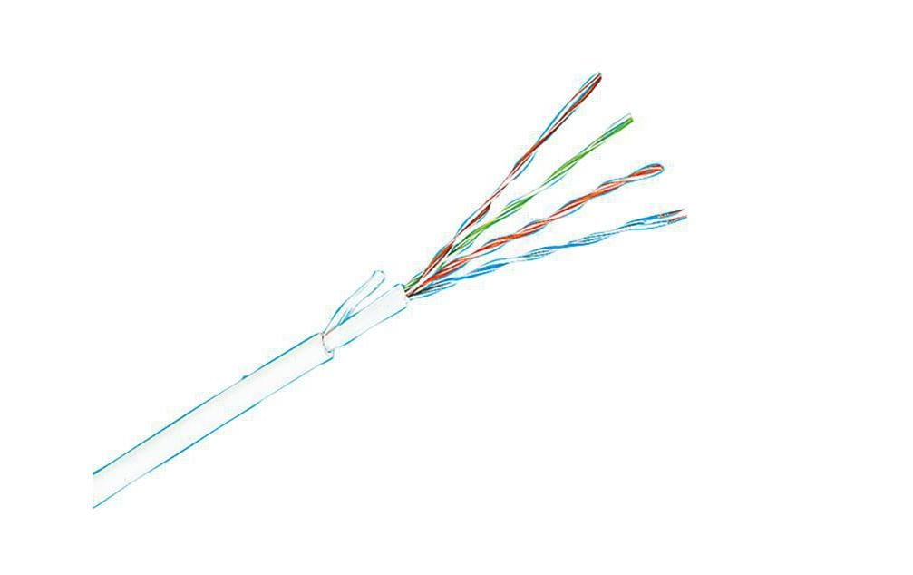 R&M Freenet Verlegekabel – 305 m, Grau, Cat 5e, U/UTP, PVC-Mantel