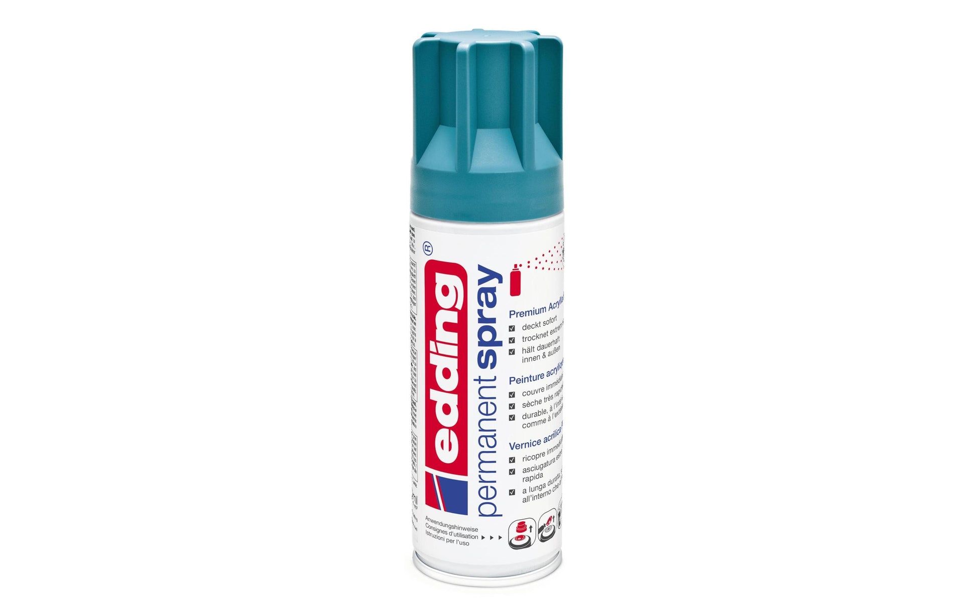 Edding Farbspray – petrol, seidenmatt, 200 ml