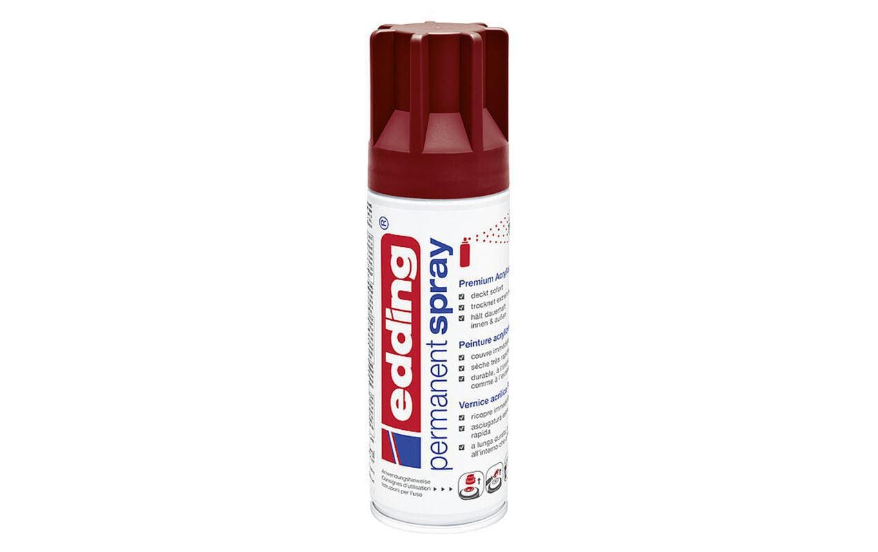 Edding Farbspray – Purpurrot, Seidenmatt, 200 ml