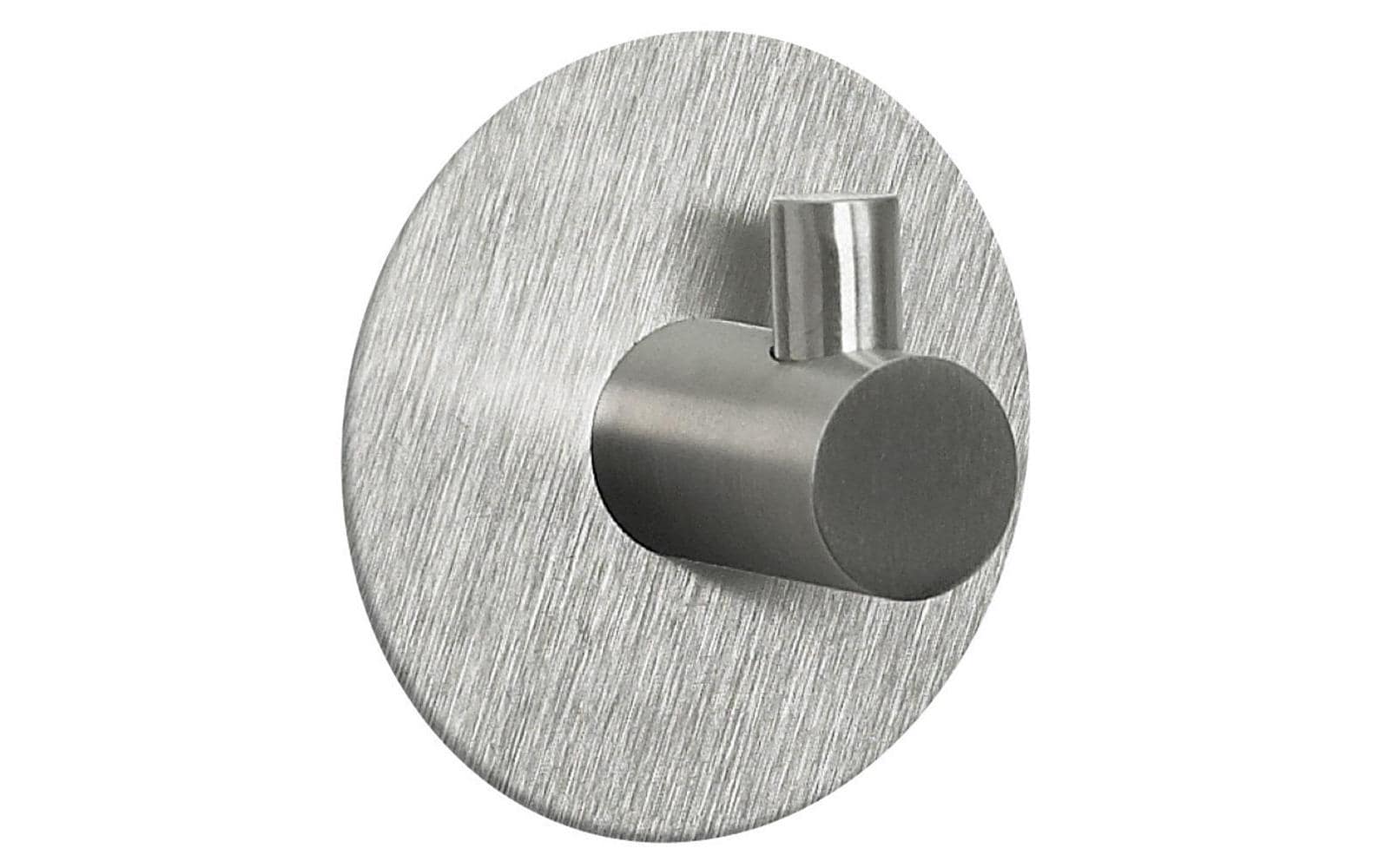 Spirella Klebehaken – Edelstahl, 1 kg, Klebestreifen, 5 cm, Silber