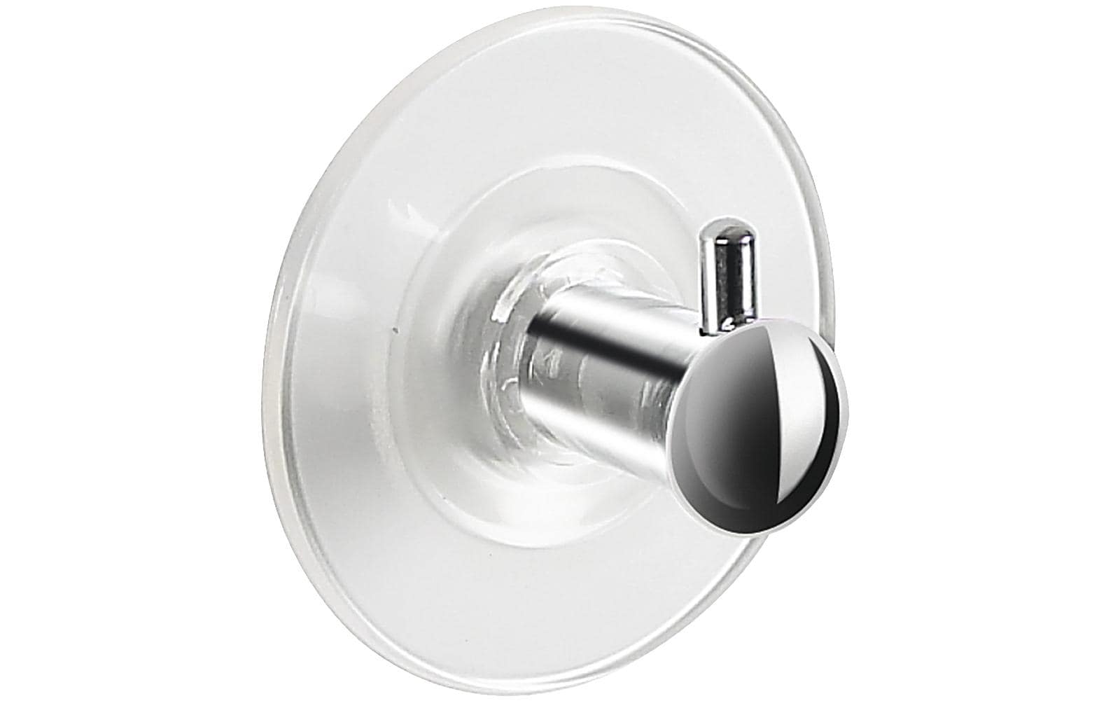 Spirella Haken – Kunststoff – Chrom (1 kg) – Ø 60 mm