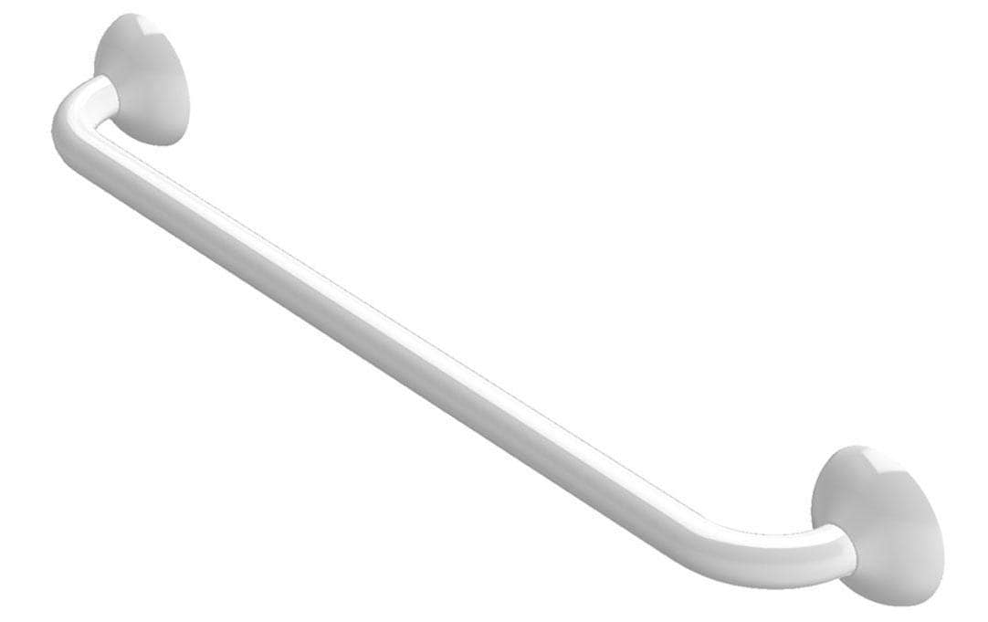 Spirella Wannengriff ECO – 30 cm, Stahl, zum Schrauben, Weiss