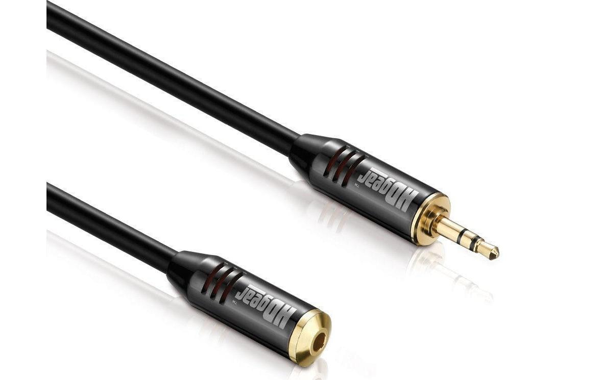 PureLink 3,5-mm-Klinken-Verlängerungskabel – Stecker zu Buchse – 1 m, vergoldeter Stecker