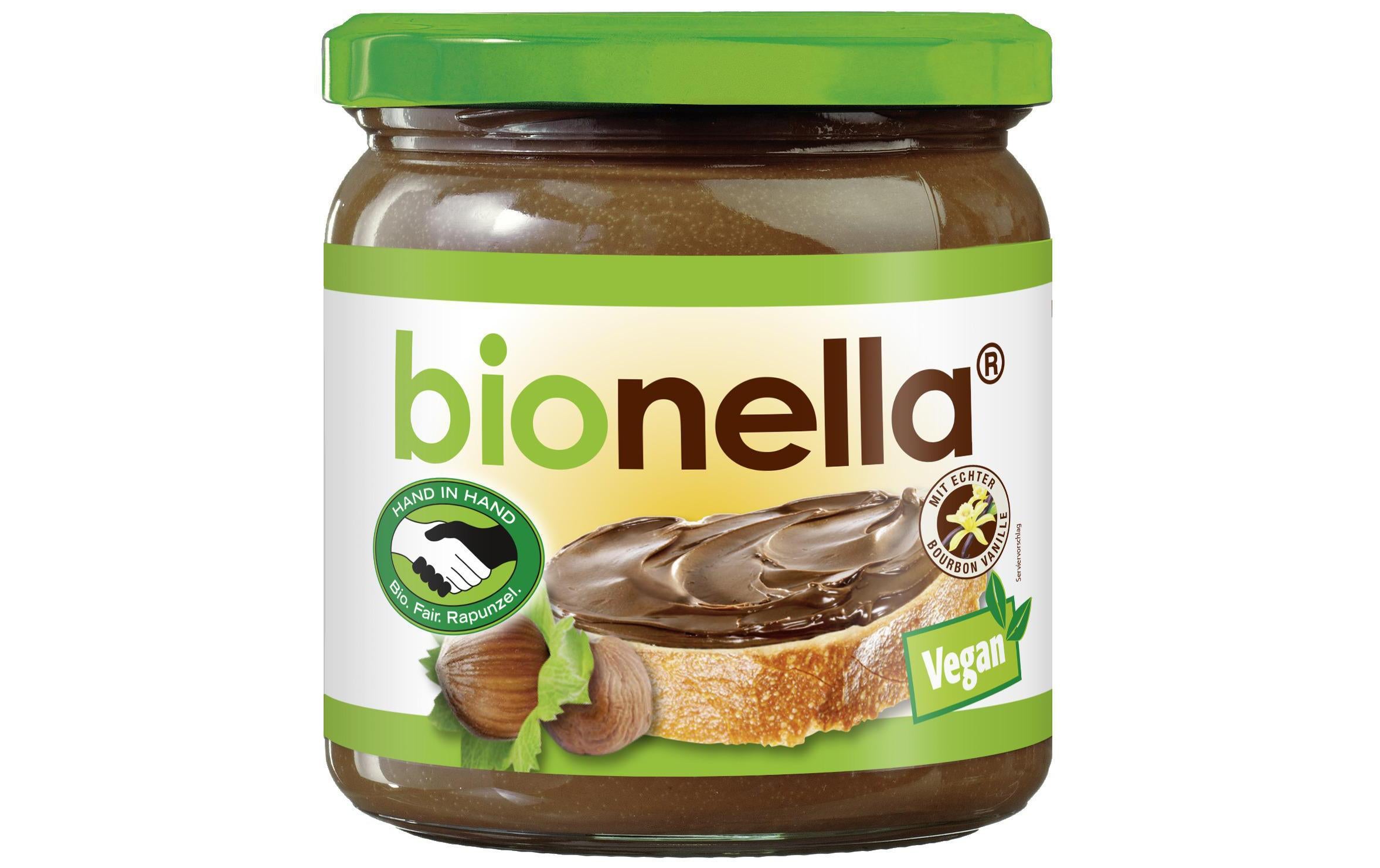 Bionella Bio Schokoaufstrich Haselnuss-Nougat-Creme – 400 g