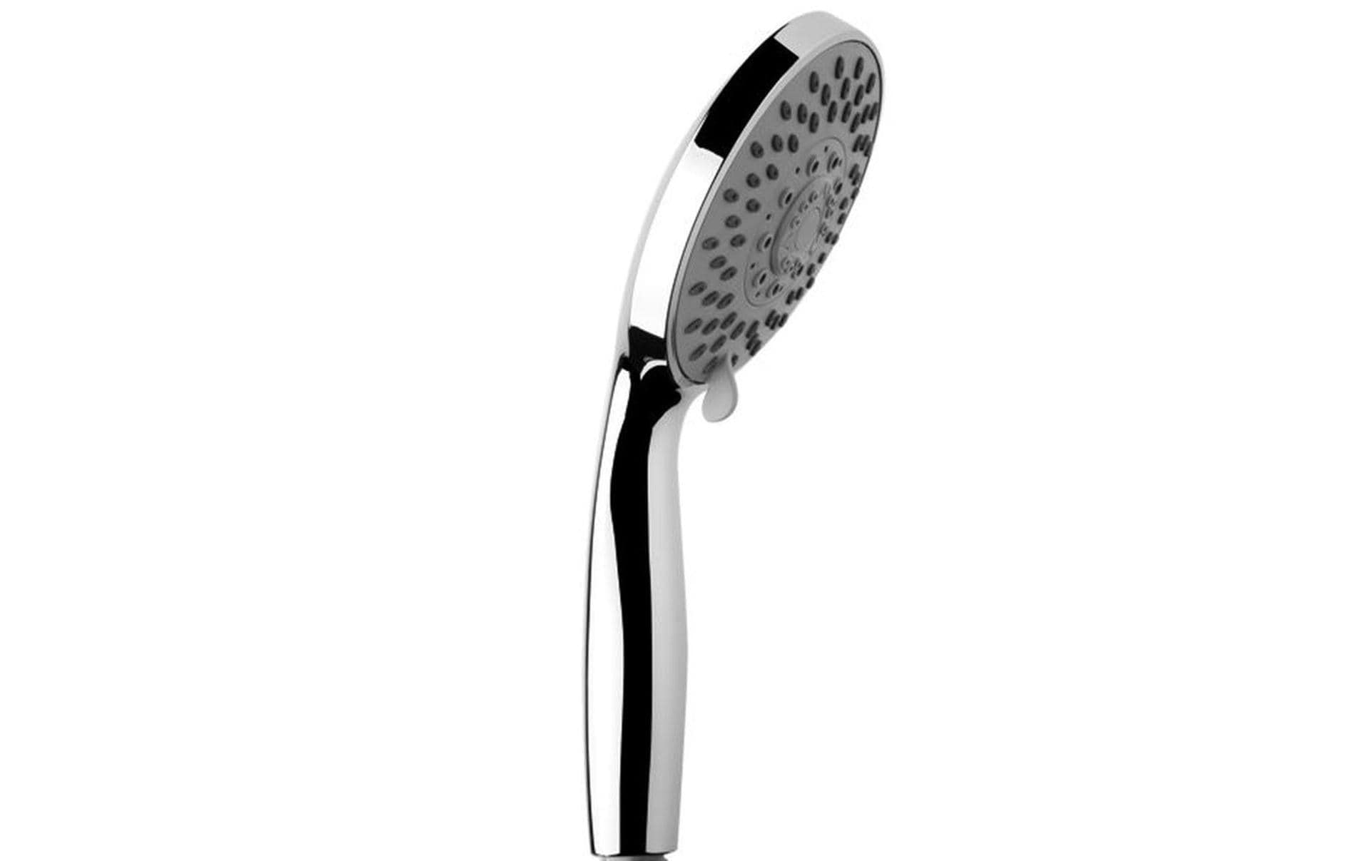 AquaClic Handbrause Variété-Pur – Ø12×26,5 cm, Edelstahl, Chrom