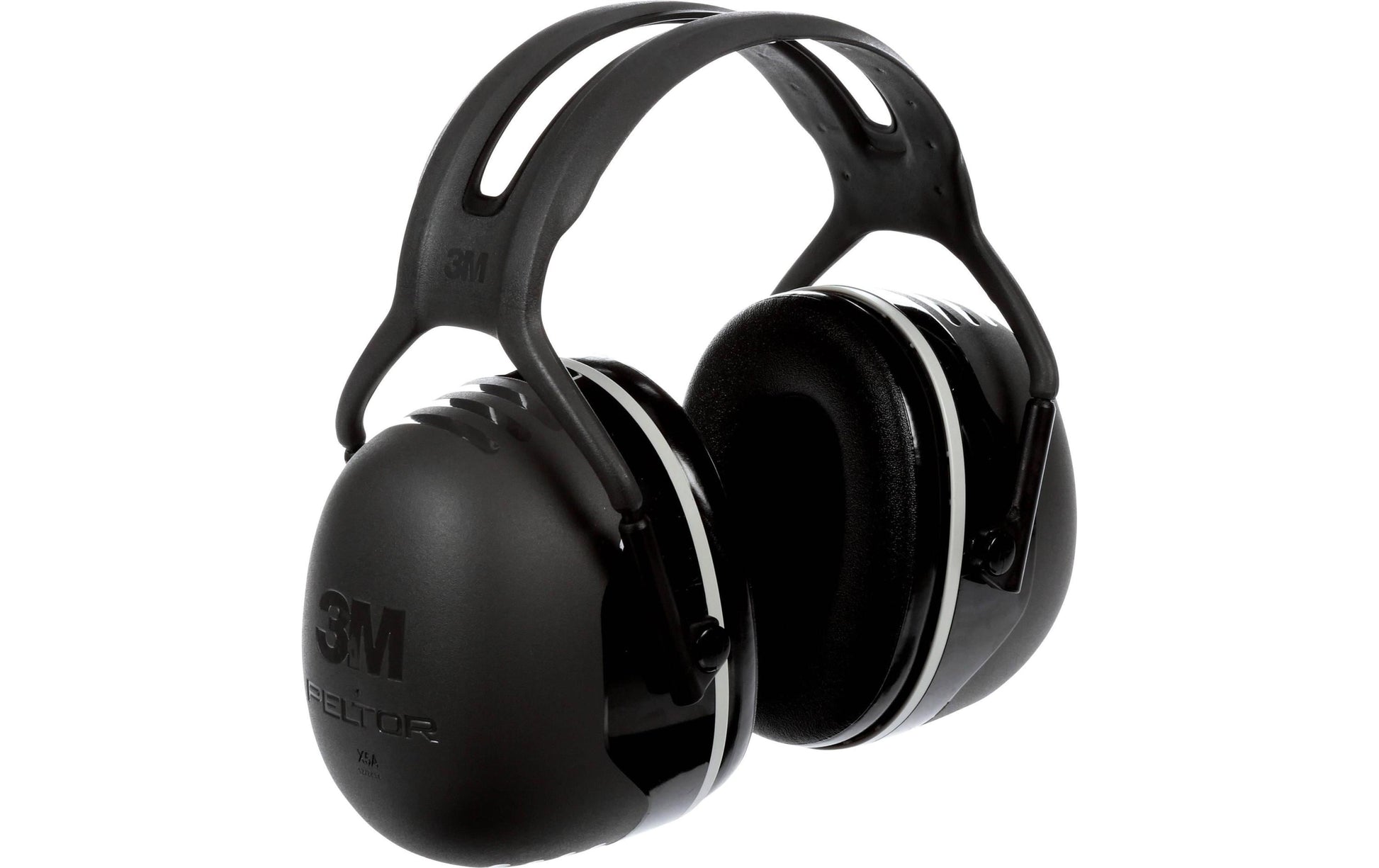 3M Peltor Kapselgehörschutz X5A – SNR 37 dB, Kopfbügel, Schwarz