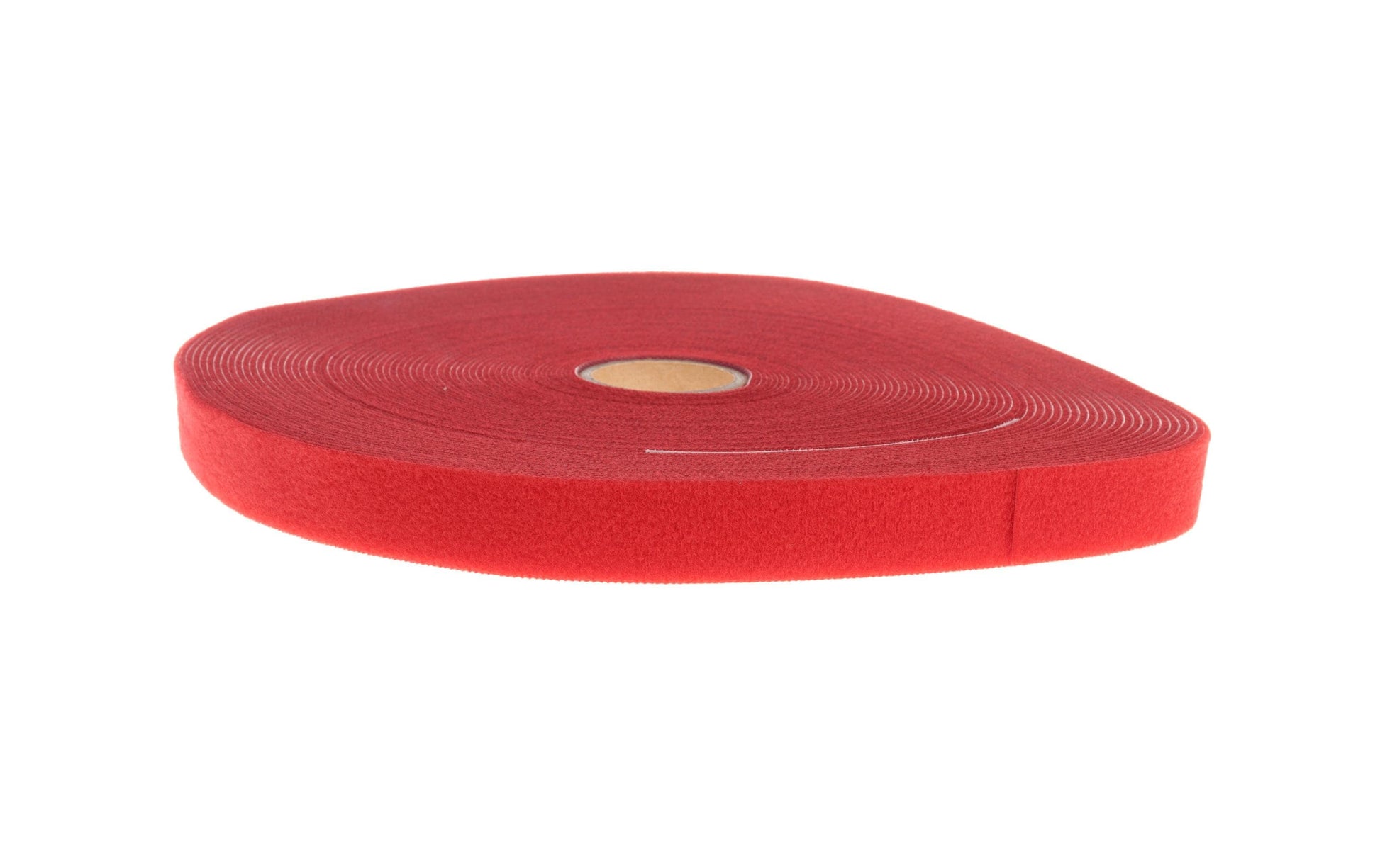 FASTECH Klettband 25 m × 20 mm, rot, wasserfest, zuschneidbar
