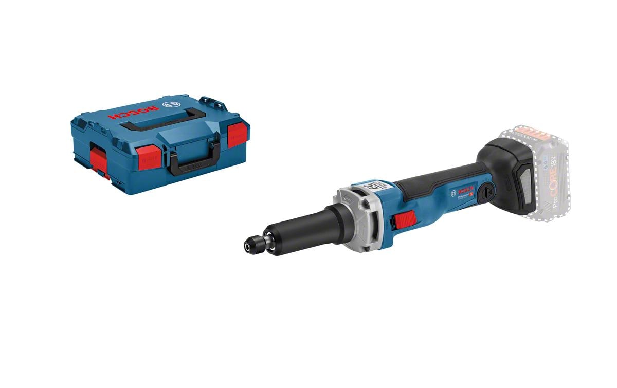 Bosch Professioneller Geradschleifer GGS 18V-23 LC – 18 V (AMPShare) – Spannzangen (Ø 8 mm) – Koffer – Solo
