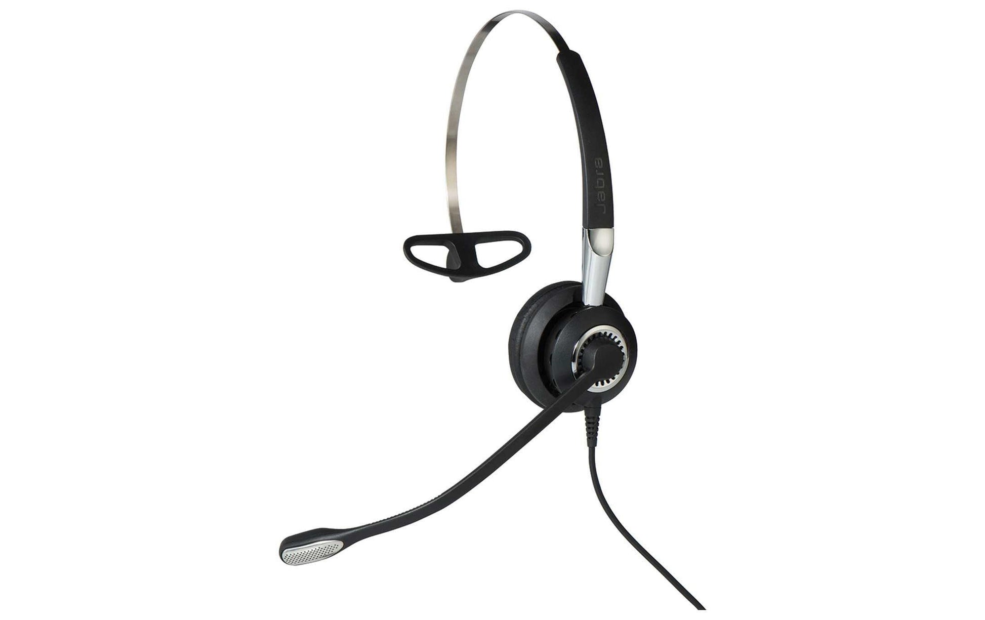 Jabra BIZ 2400 II – Mono Headset – Kabelgebunden, Boom-Mikrofon – Schwarz/Silber