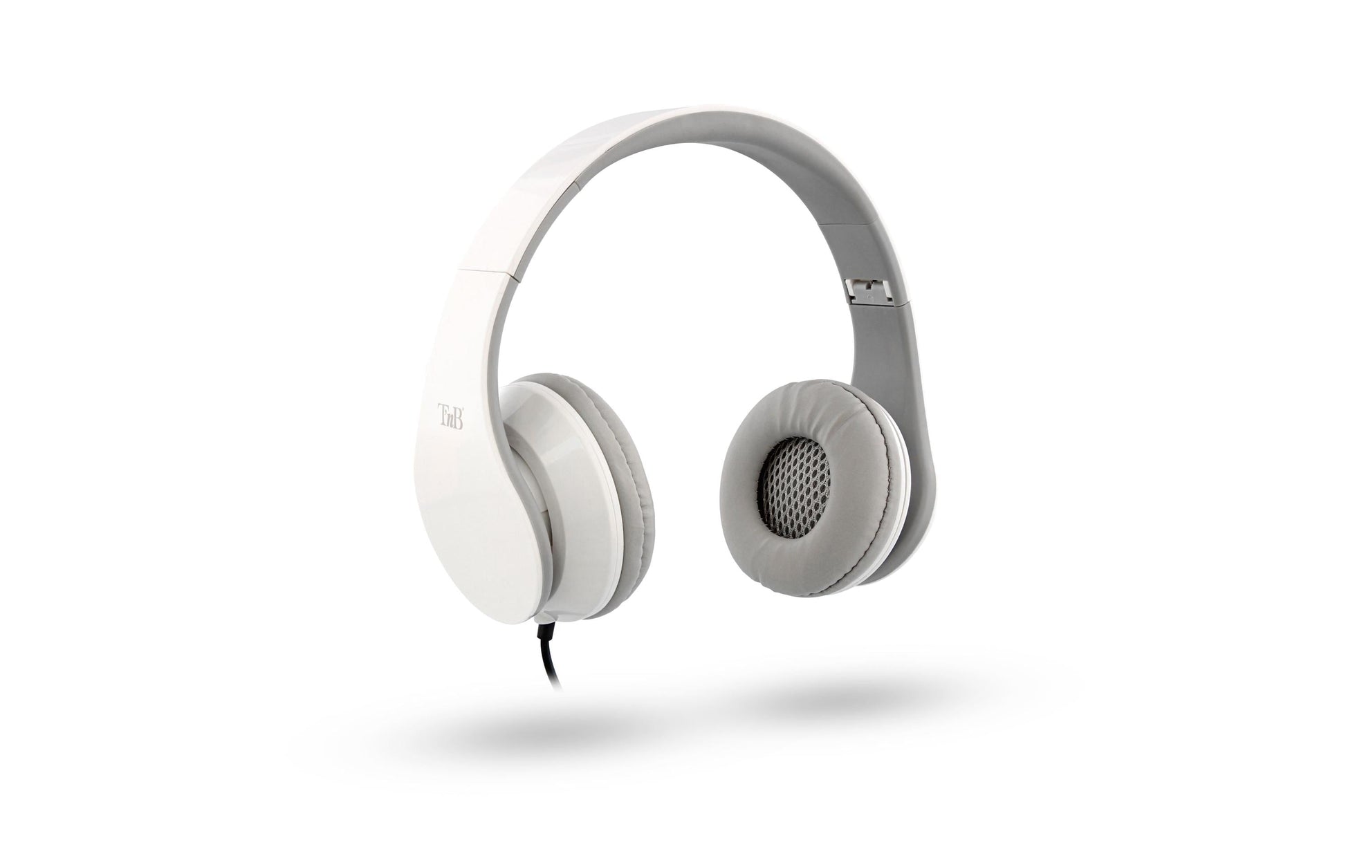 T'nB Stream On-Ear Kopfhörer – Kabel, 3,5 mm Klinke, Weiss