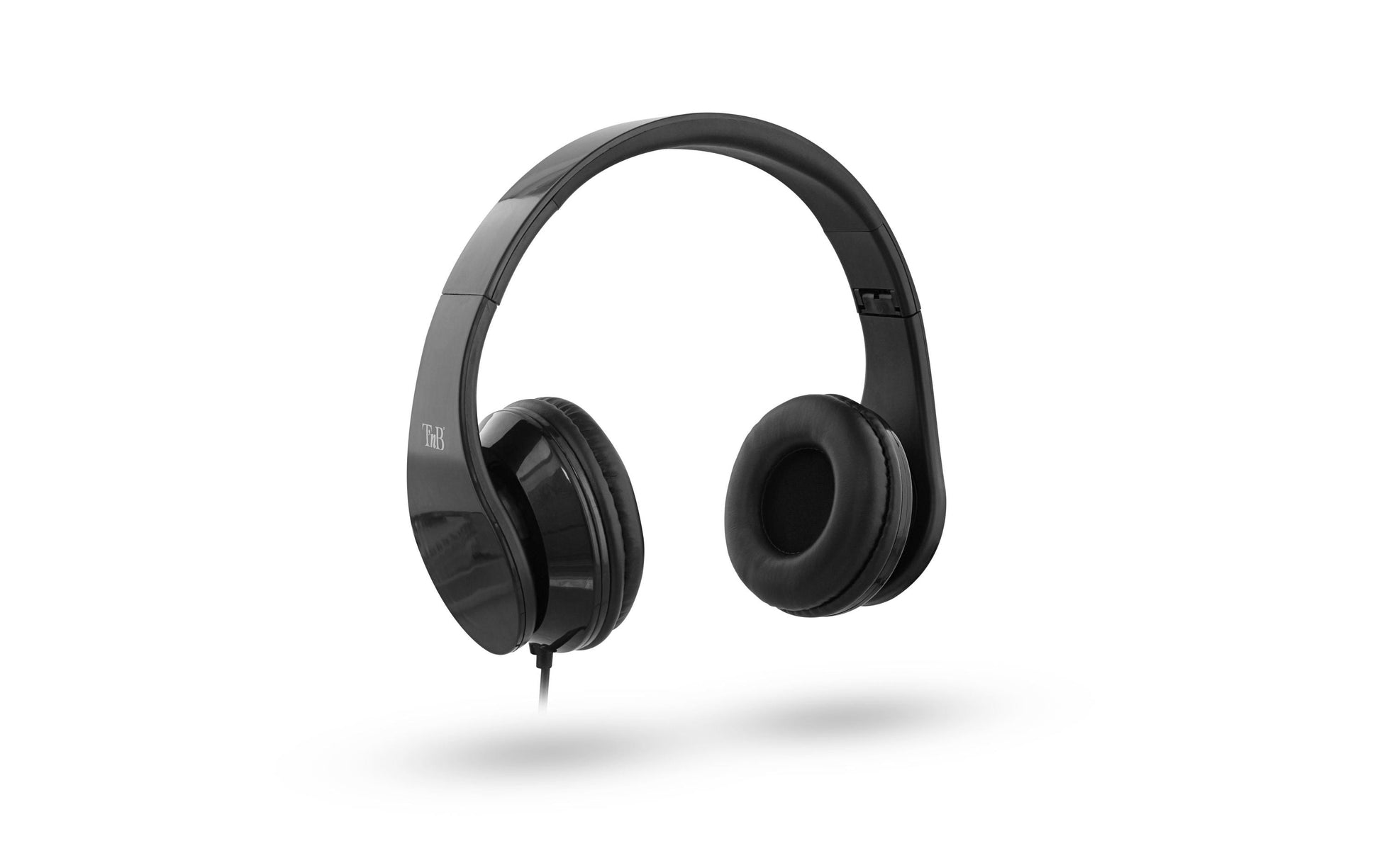 T'nB Stream CSSTREAMBK – On-Ear Kopfhörer – geschlossen, 3,5 mm Klinke – schwarz (32 Ω)