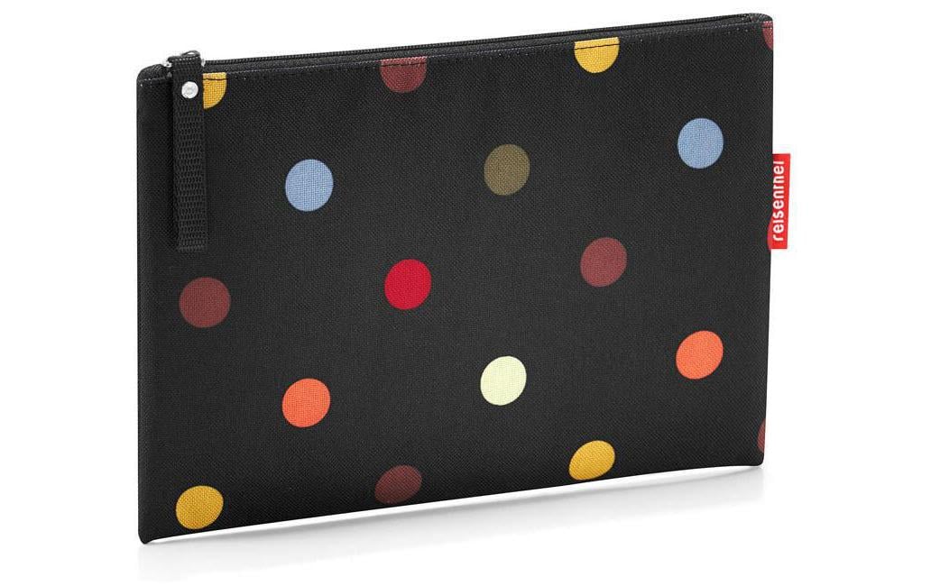 Reisenthel Kosmetiktasche Case 1 – Wasserfest – 24 × 17 cm – Mehrfarbig (Dots) – Polyester