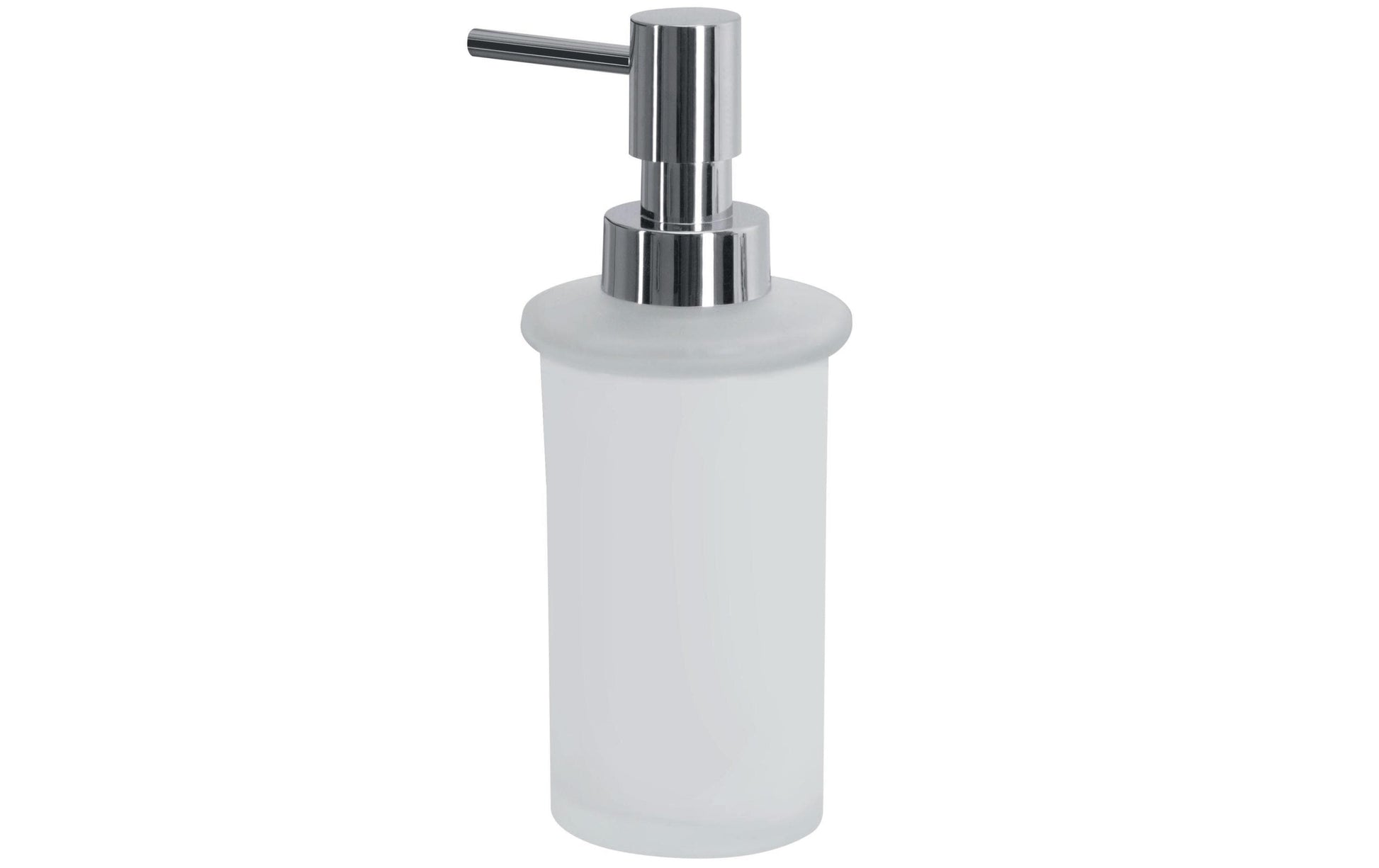 Spirella MILO Seifenspender – Glas, Weiss, 200 ml