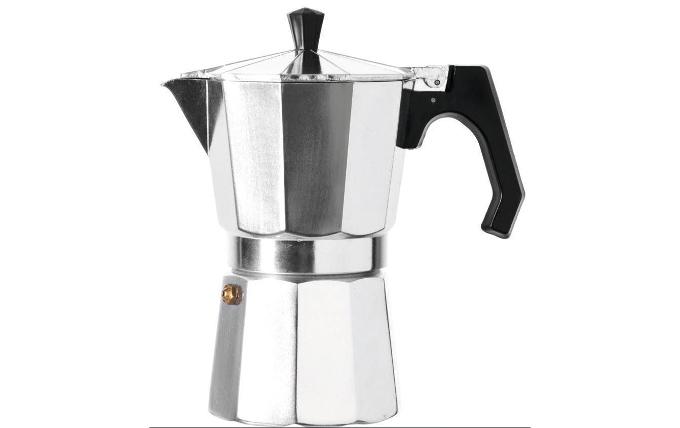 Montana 065819 French Press / Kaffeebereiter – für Glaskeramik, 0,3 l, 6 Tassen, Aluminium