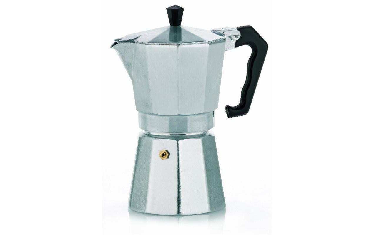 Kela French Press / Kaffeebereiter – für Glaskeramik, 0,2 l, 3 Tassen, Aluminium