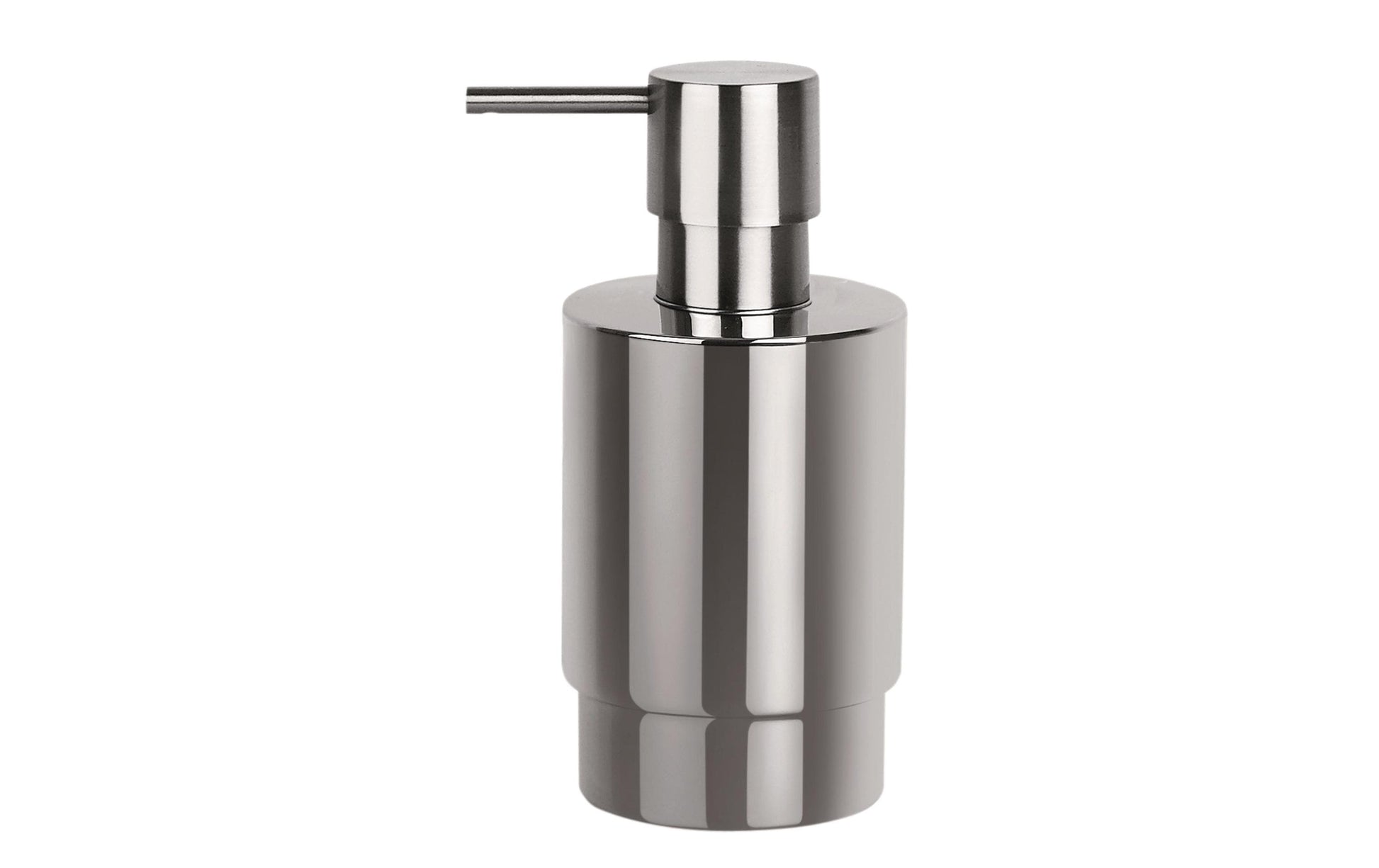 Spirella Seifenspender, manuell, 200 ml, zum Aufstellen, Edelstahl, B 70 × H 65 × T 142 mm