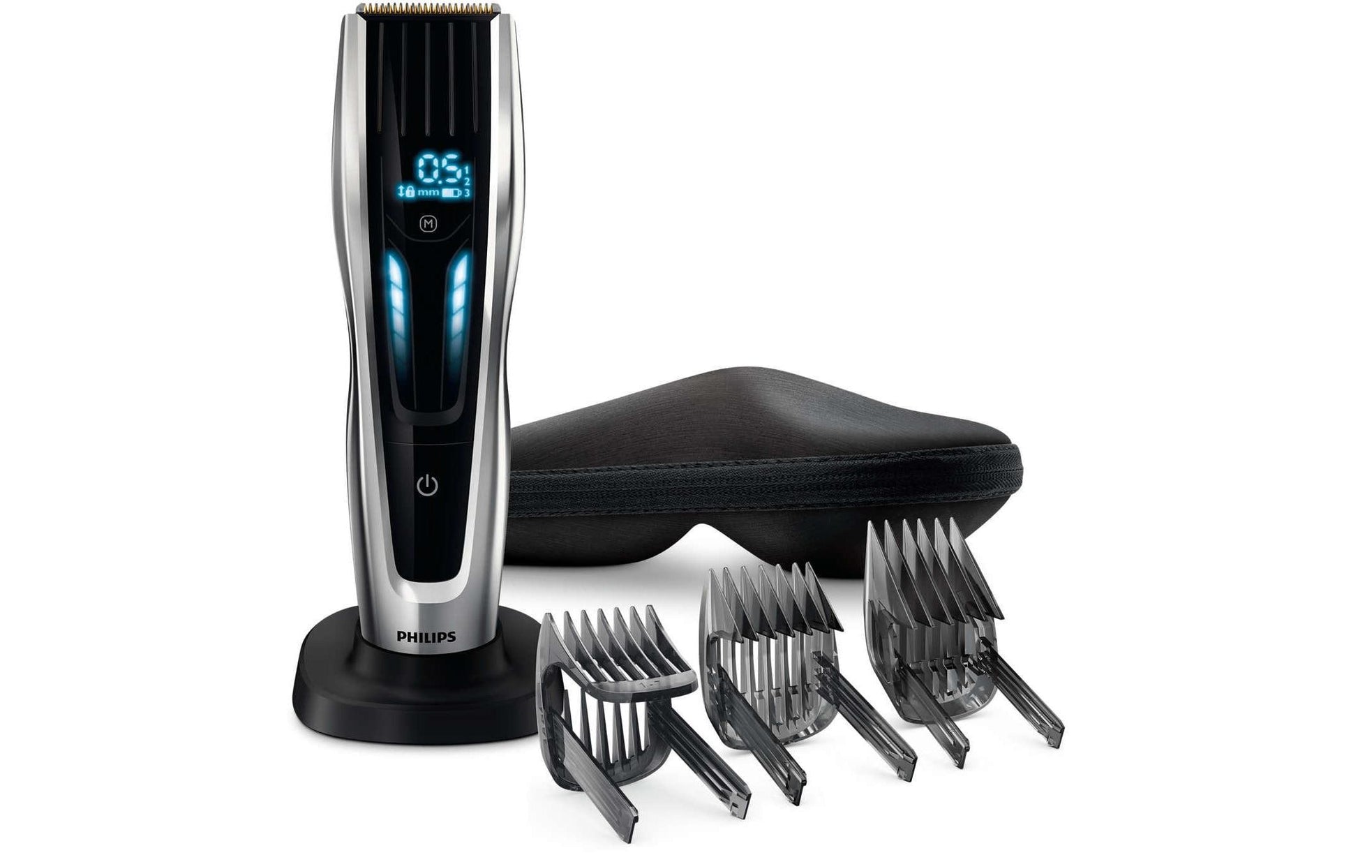Philips Haarschneider Serie 9000 HC9450/20 – Akku 120 min, 0,5–42 mm – Titanmesser