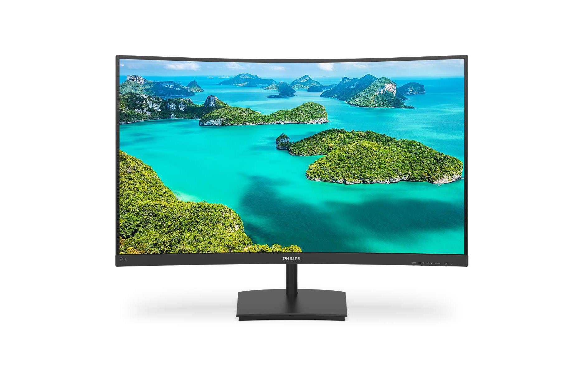 Philips 241E1SCA/00 – 23,6" Curved, 1920 × 1080 (Full HD), VA