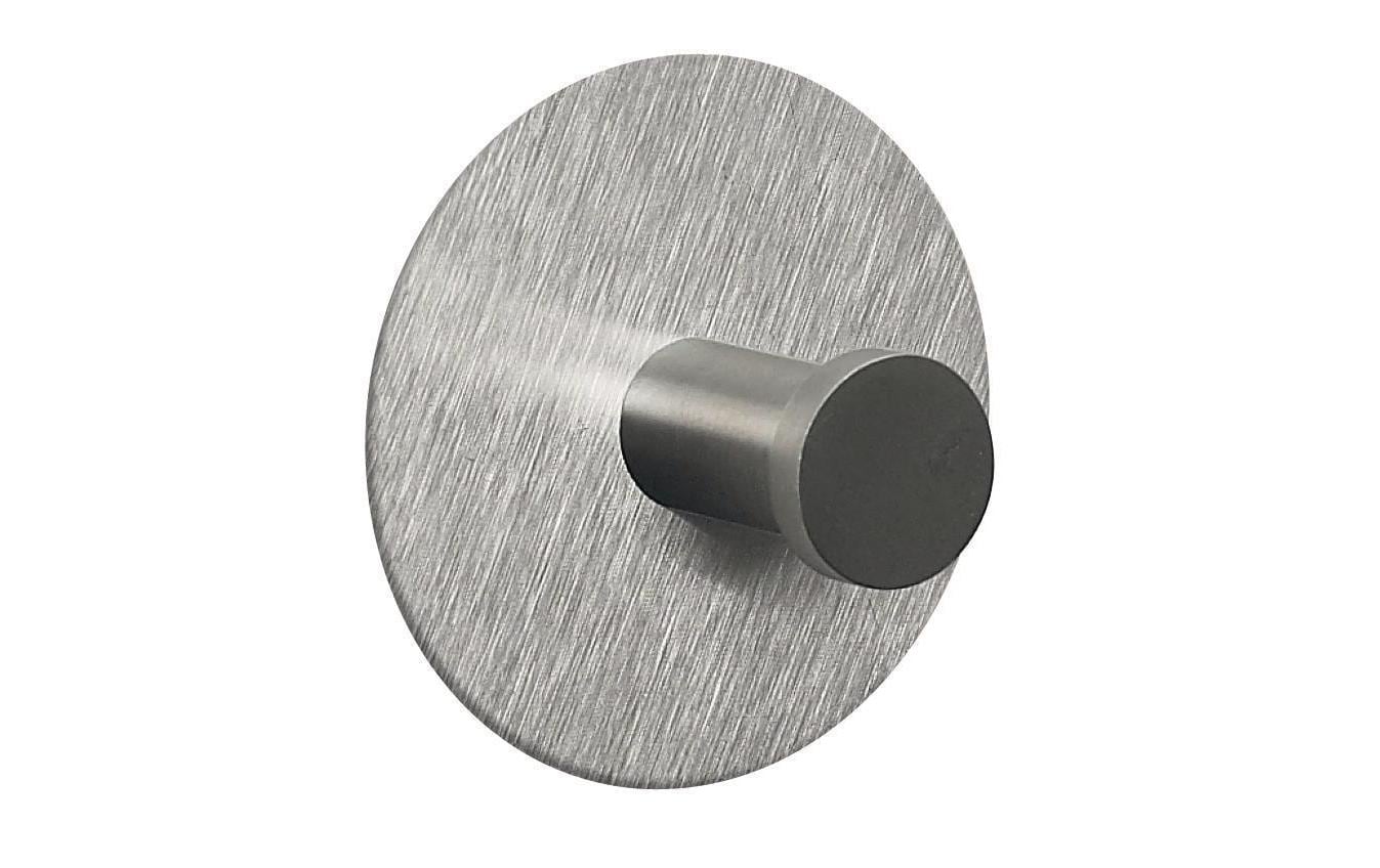 Spirella Haken – Edelstahl – Silber – 2 kg – Ø 90 × H 40 mm