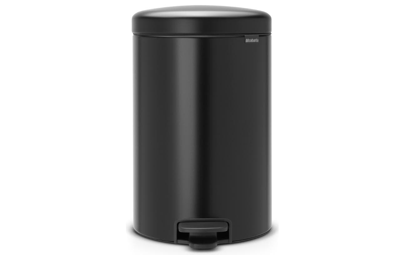 Brabantia NewIcon Papierkorb – 20 l – Edelstahl – Ø 290 × H 467 mm