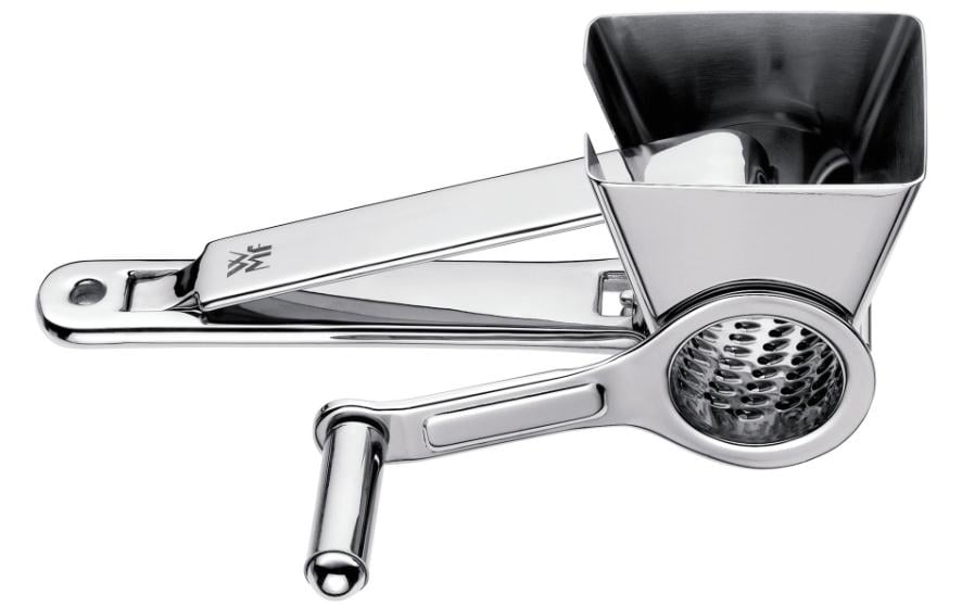 WMF Käsemühle 18 × 5,5 × 7,6 cm, Cromargan (Edelstahl), silber, spülmaschinenbeständig