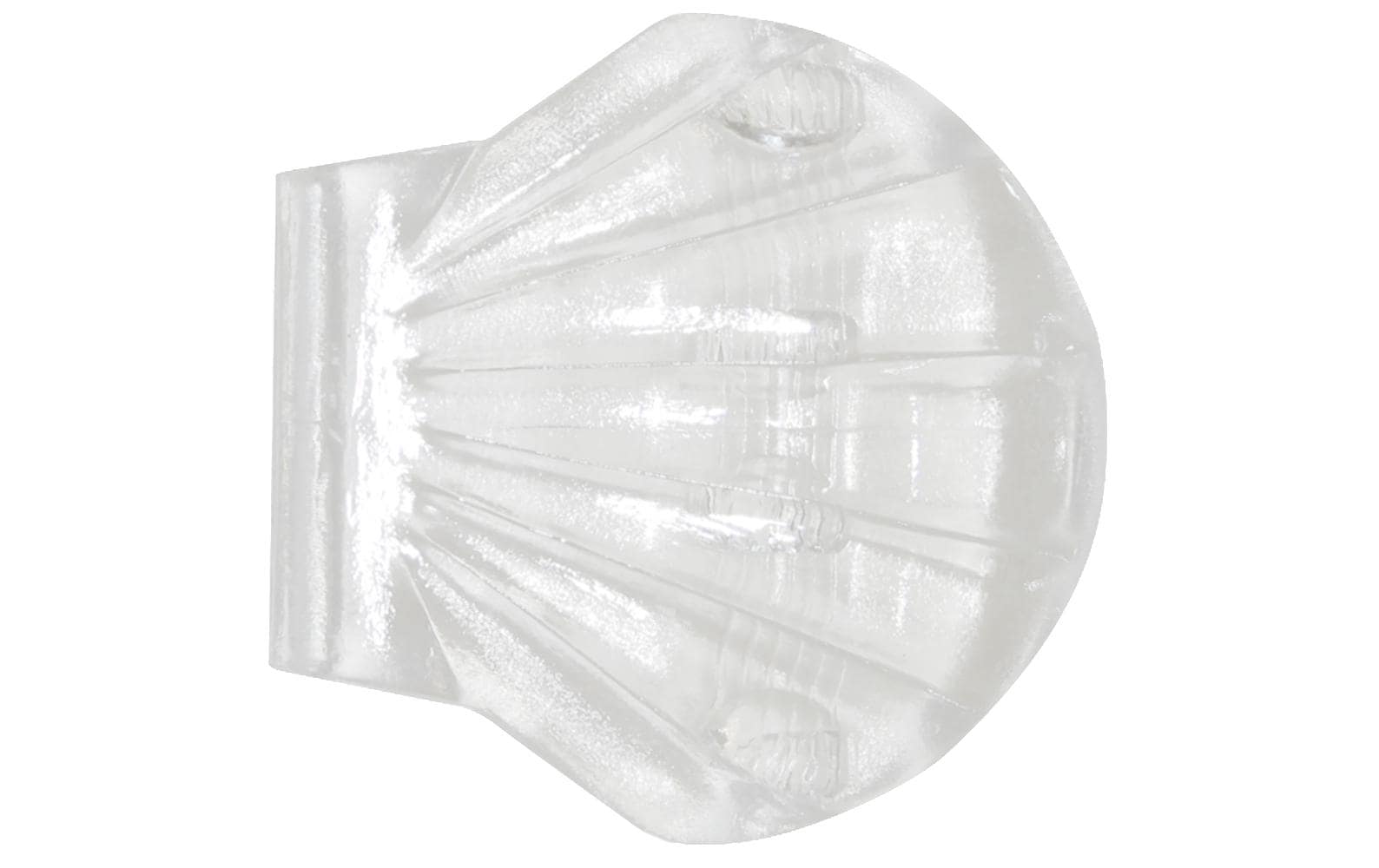 Spirella Haken – 5,6×5,6×5,6 cm, Kunststoff, Transparent, 2er-Set