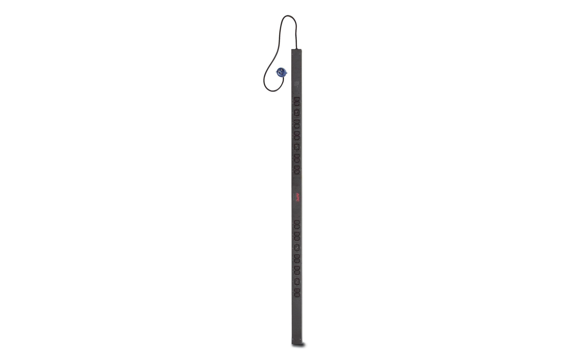 APC Rack-PDU Basic, einphasig, 20× IEC C13 + 4× IEC C19, 16 A, Stecker IEC 60309, 0U vertikal, 3,7 kW