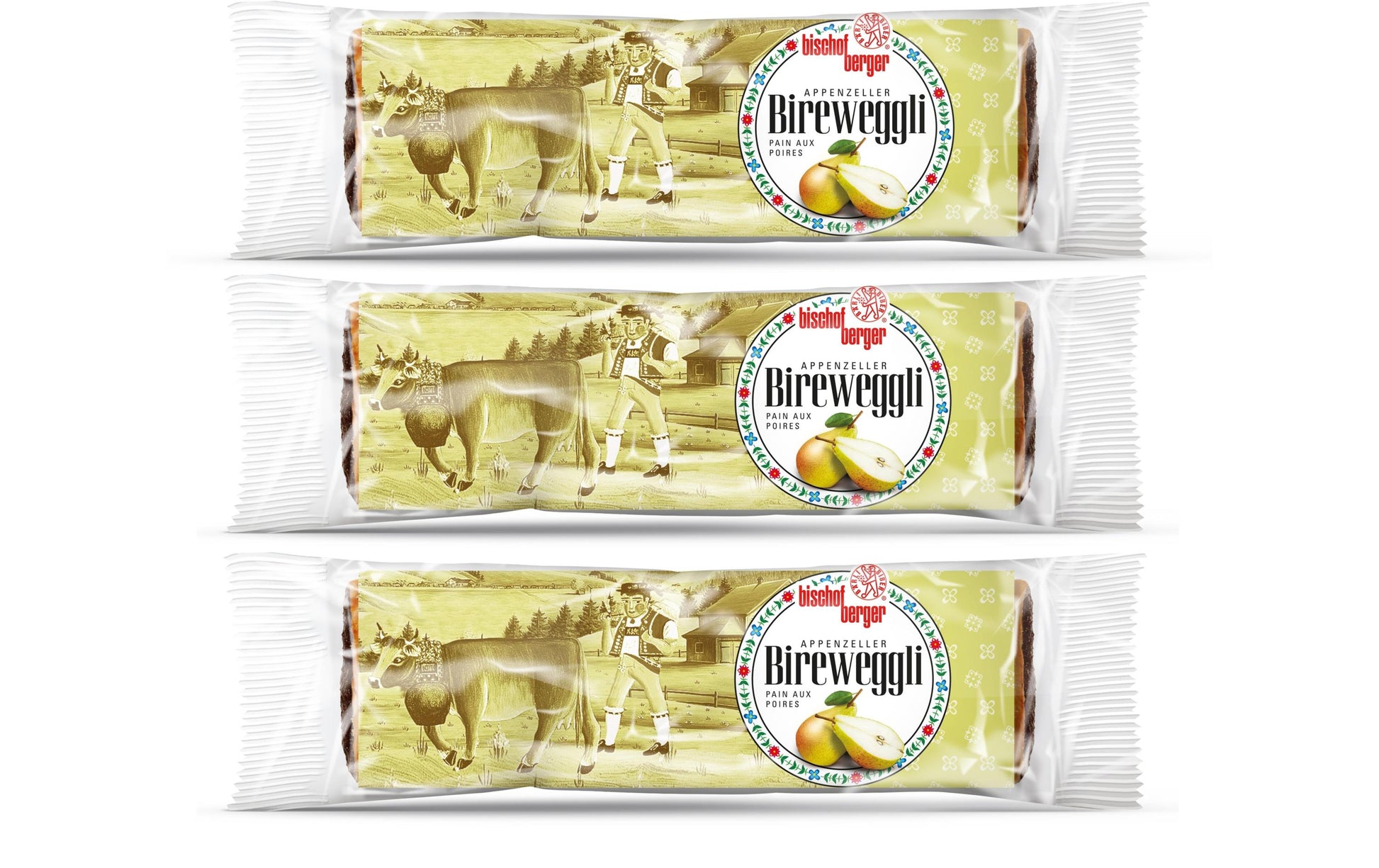 Bischofberger Appenzeller Bireweggli KIT – 3 × 70 g