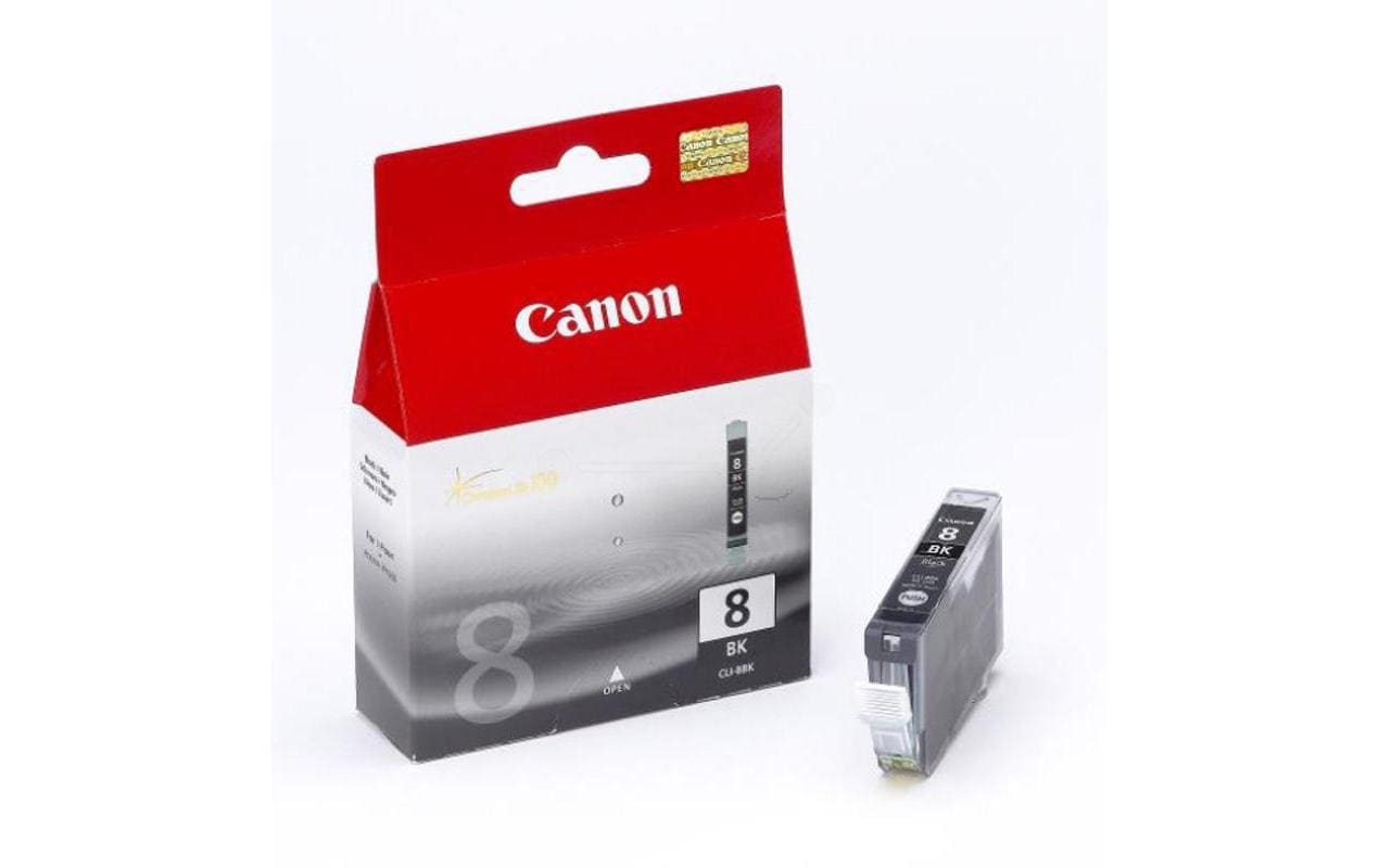 Canon Tintenpatrone CLI-8BK, Schwarz, 400 Seiten – für Tintenstrahldrucker und Multifunktionsgeräte