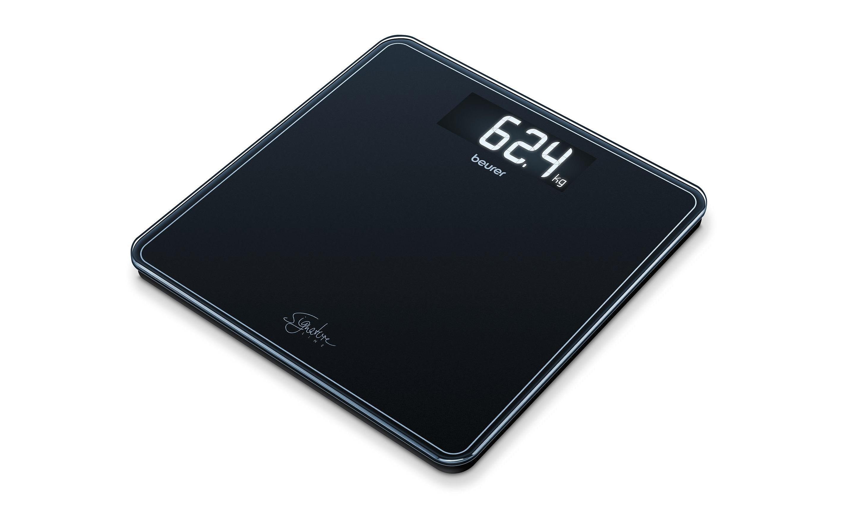 Beurer Digitale Personenwaage GS400 – Glas – 200 kg – schwarz