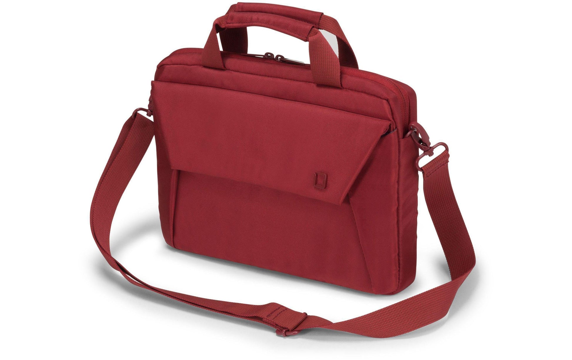 DICOTA Notebook-Tasche bis 11,6" – Schultergurt, Tragegriff – Rot