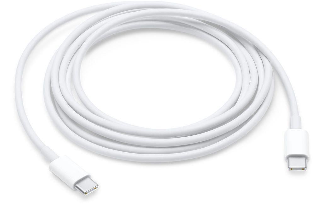Apple USB-Kabel, USB-C zu USB-C, 2 m, USB 2.0, Lade-/Datenkabel