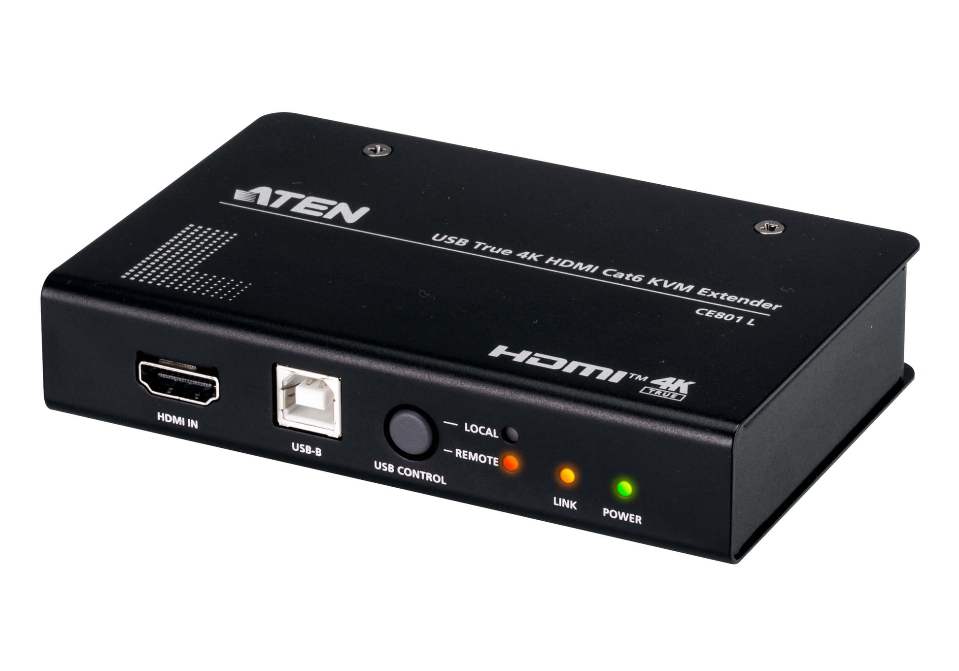 ATEN CE801 – KVM-Extender-Set HDMI – 4K/60 Hz, USB 2.0, Audio 7.1, RS-232, bis 70 m über Cat 6