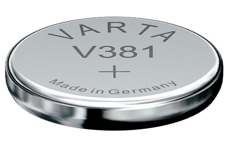 Varta Knopfzellen V381, Silberoxid, 1,55 V – 10 Stk.