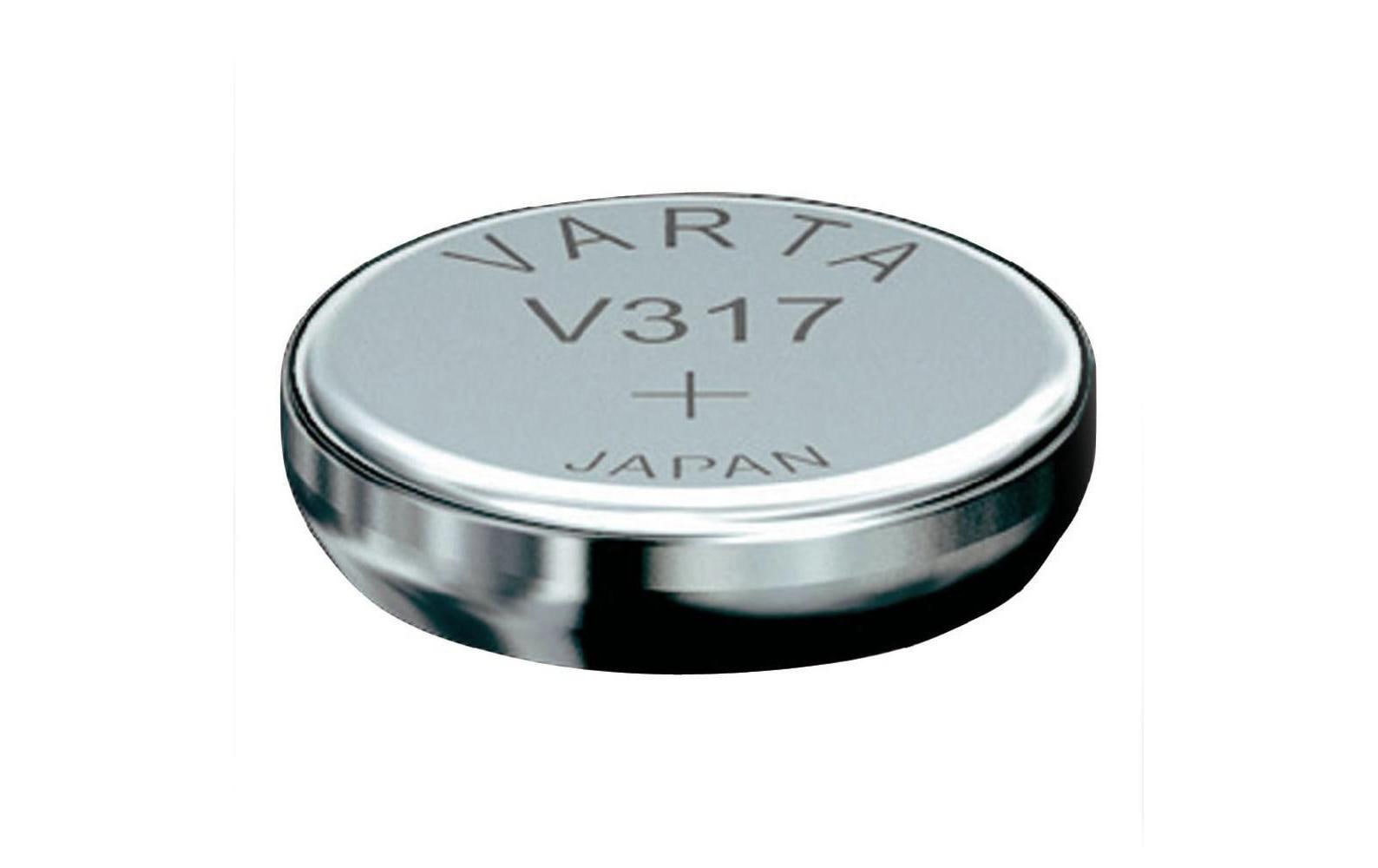 Varta V317 Akku 1,55 V Silberoxid – für SR62, 566, 317 und andere Uhren