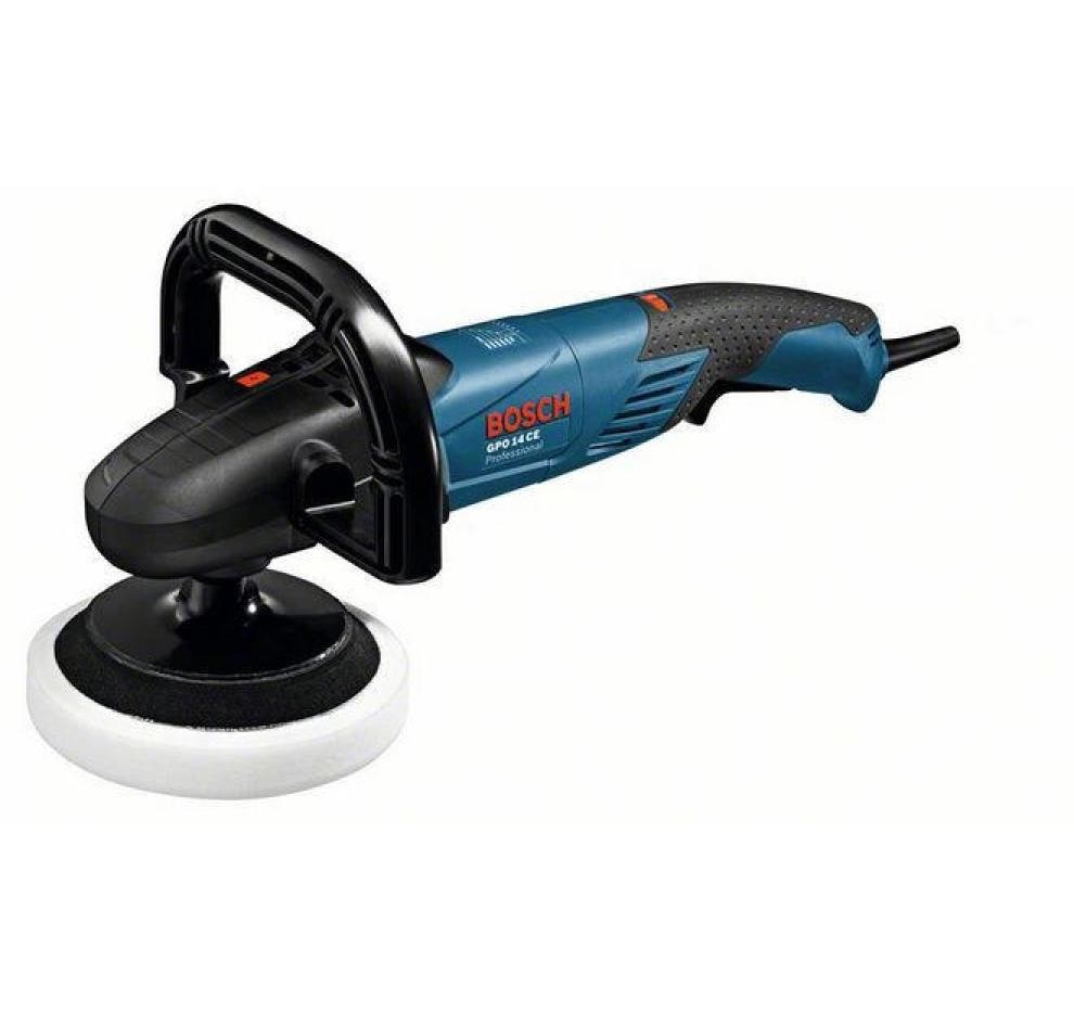 Bosch Professionelle Poliermaschine GPO 14 CE – 1 400 W – M14 – Ø 180 mm – 6-Gang