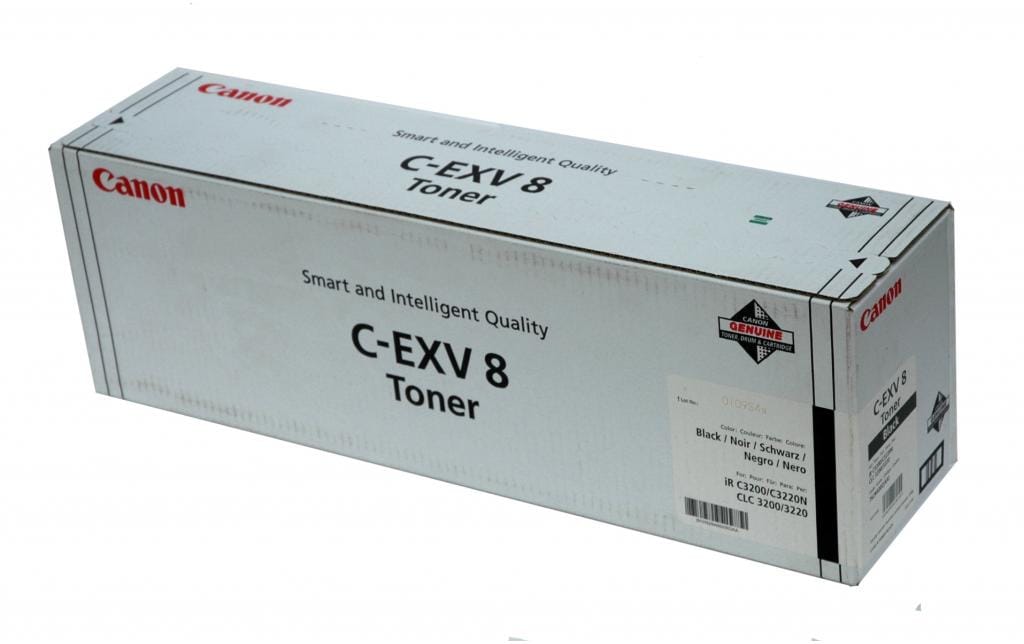 Canon Toner C-EXV8 – schwarz, 25'000 Seiten – für Imagerunner C 3200/3220/2620 und andere