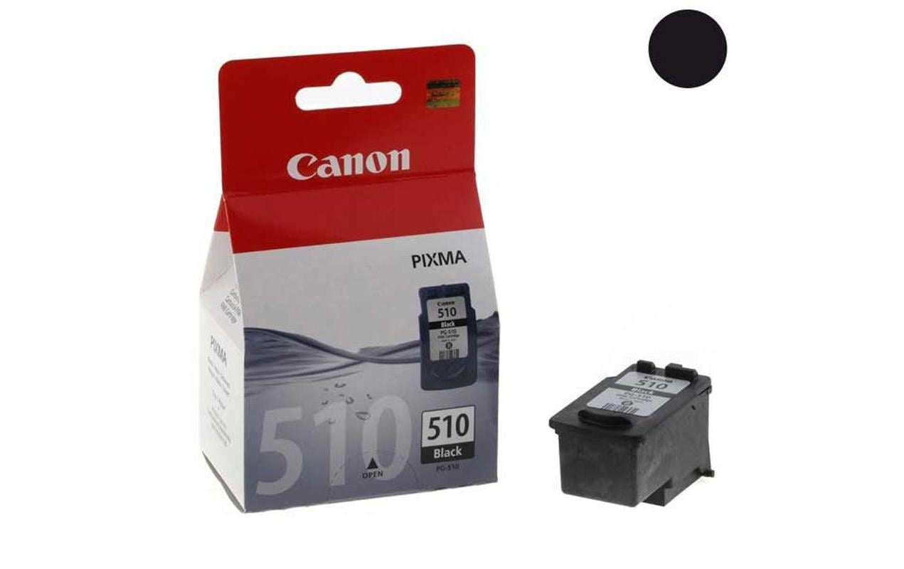 Canon Tintenpatrone PG-510BK, Schwarz, 220 Seiten