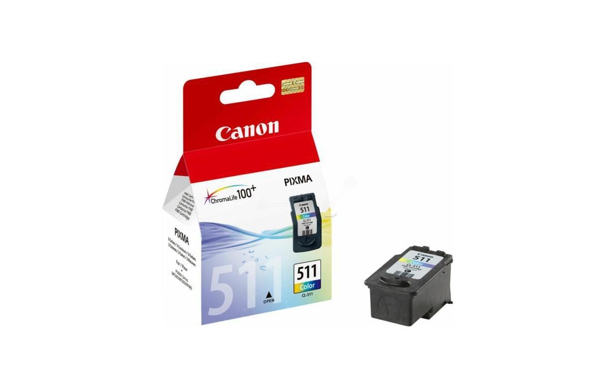 Canon Tintenpatrone CL-511CO, farbig, 244 Seiten – für Canon-Geräte