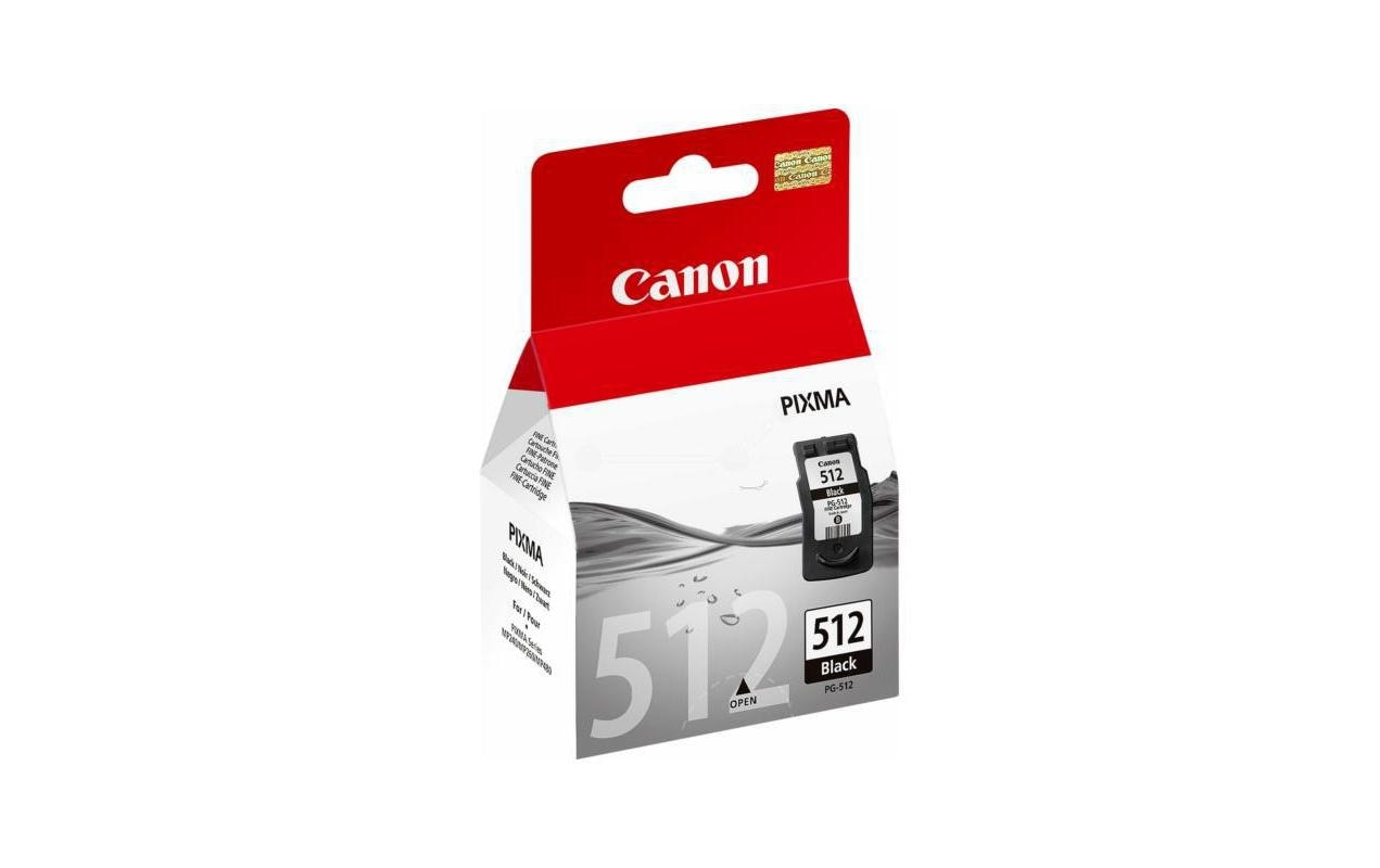 Canon Tintenpatrone PG-512BK, Schwarz, 401 Seiten – für Inkjetdrucker/Multifunktionsgeräte