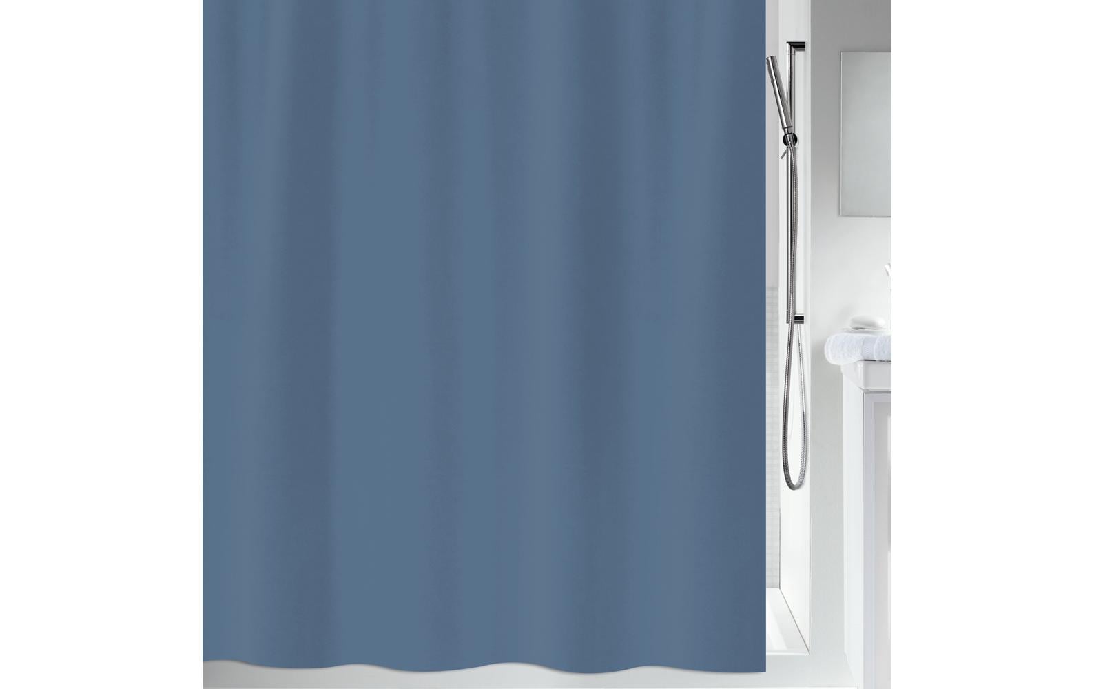 Spirella Duschvorhang – 180×200 cm, Polyester (PES), 400 g, Blau