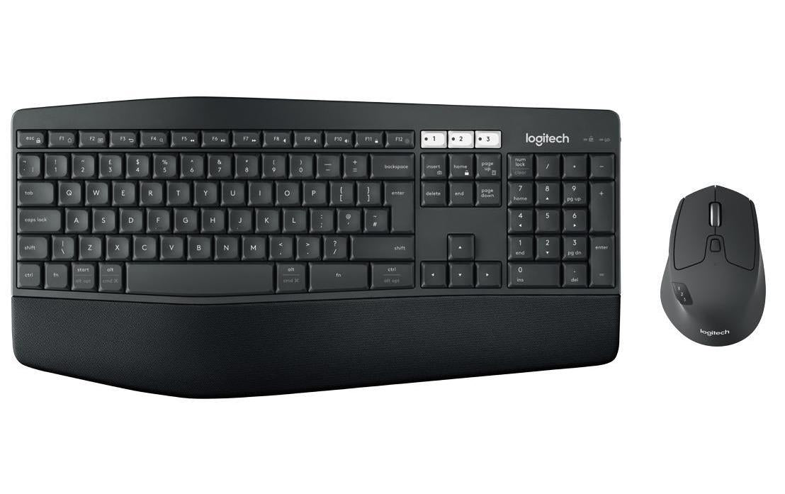 Logitech MK850 – Kabellose Tastatur (Bluetooth/2,4 GHz), CH-Layout (DE-CH) – für Windows, macOS
