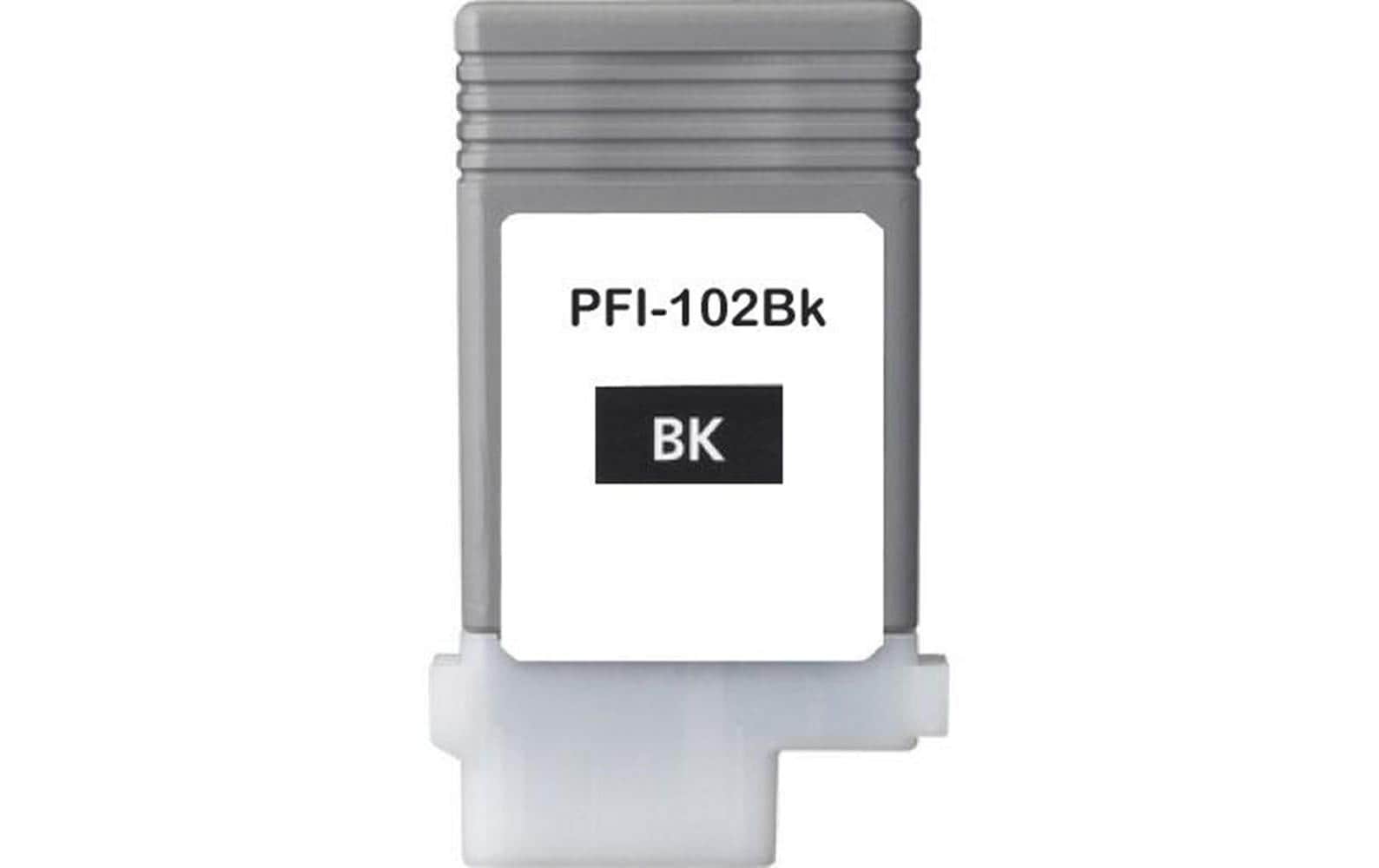 Canon Tintenpatrone PFI102BK, Schwarz, 130 ml – für Canon